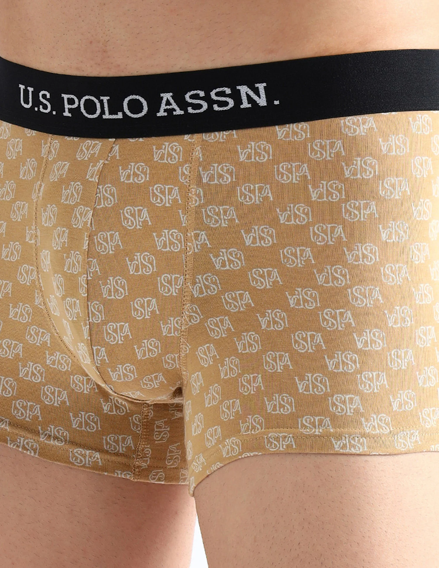 Elasticized Waist Solid OET14 Trunks - Pack Of 3 - Image 9