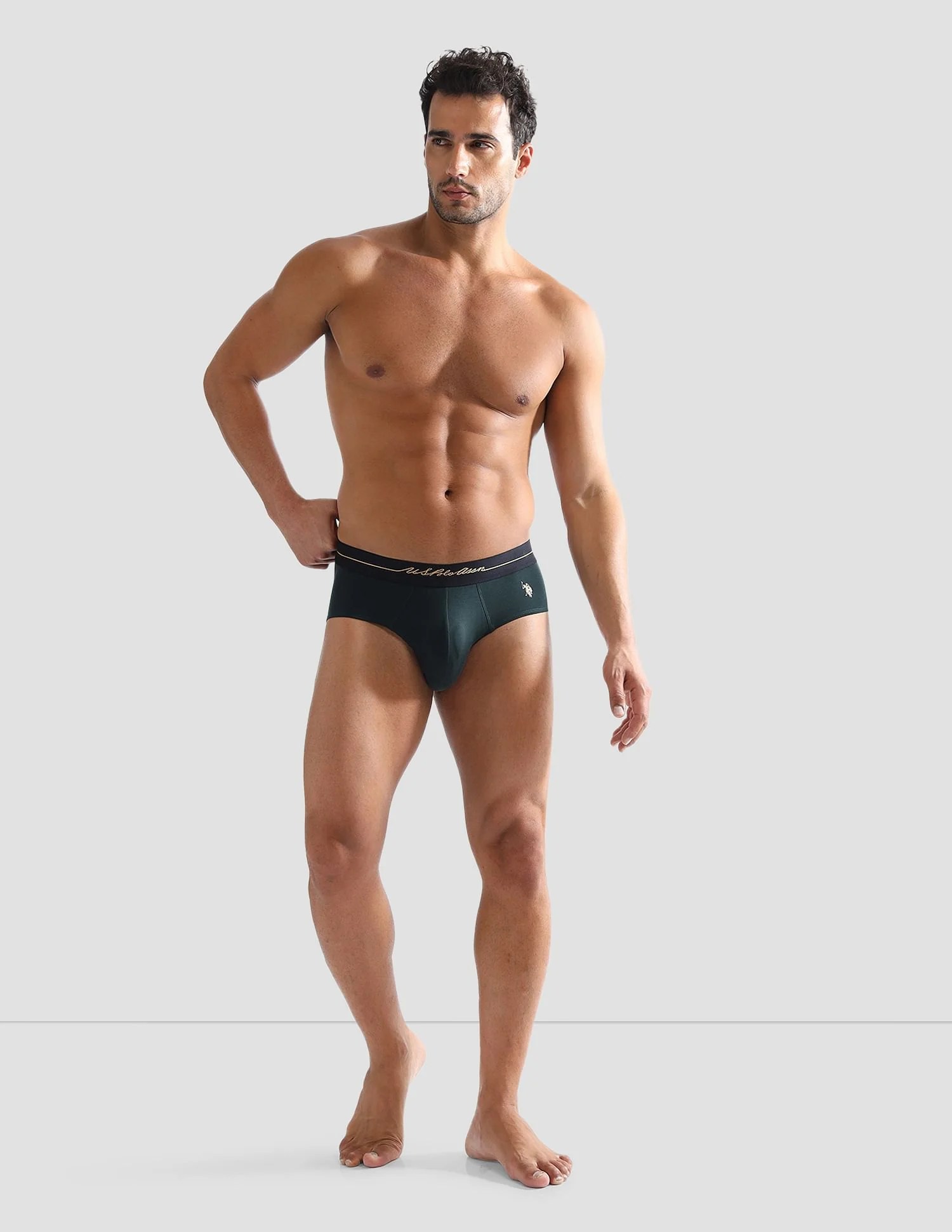 Elasticized Waist Solid PB004 Briefs - Pack of 1 - Image 3