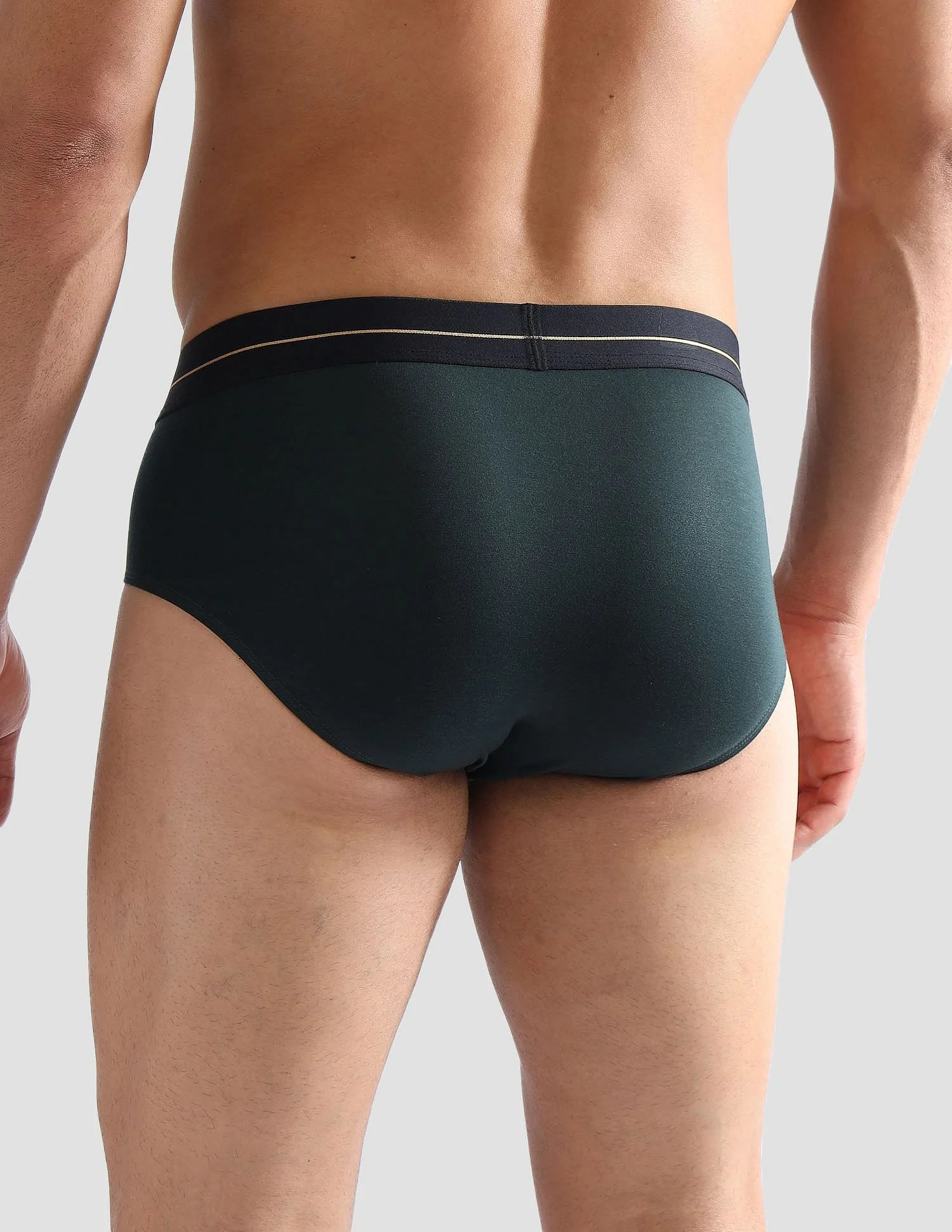 Elasticized Waist Solid PB004 Briefs - Pack of 1 - Image 5