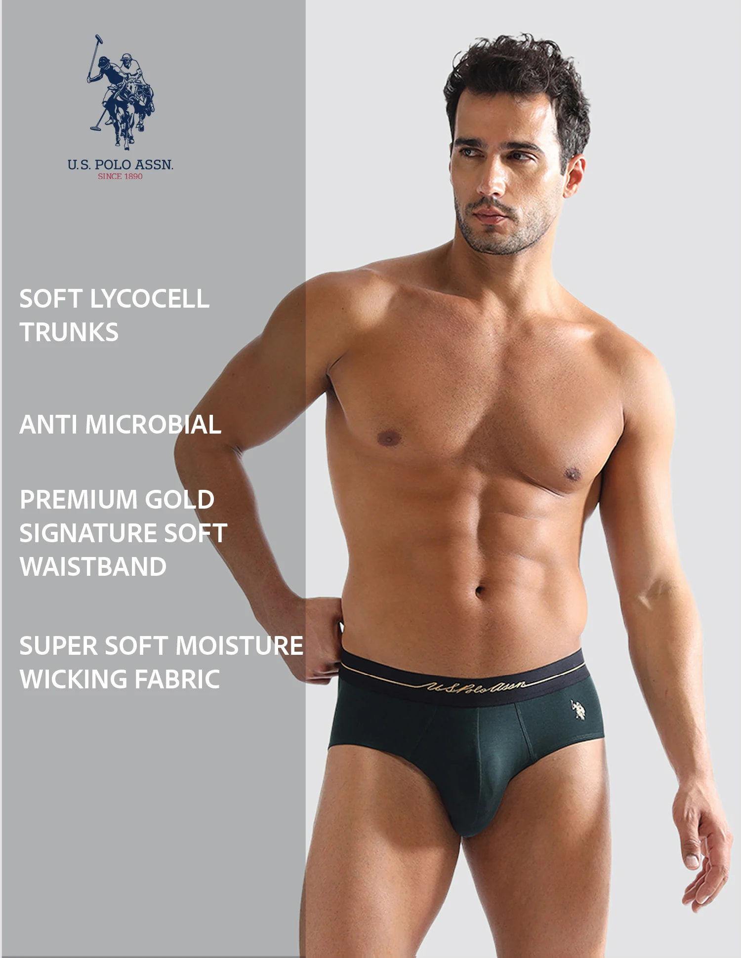 Elasticized Waist Solid PB004 Briefs - Pack of 1 - Image 8