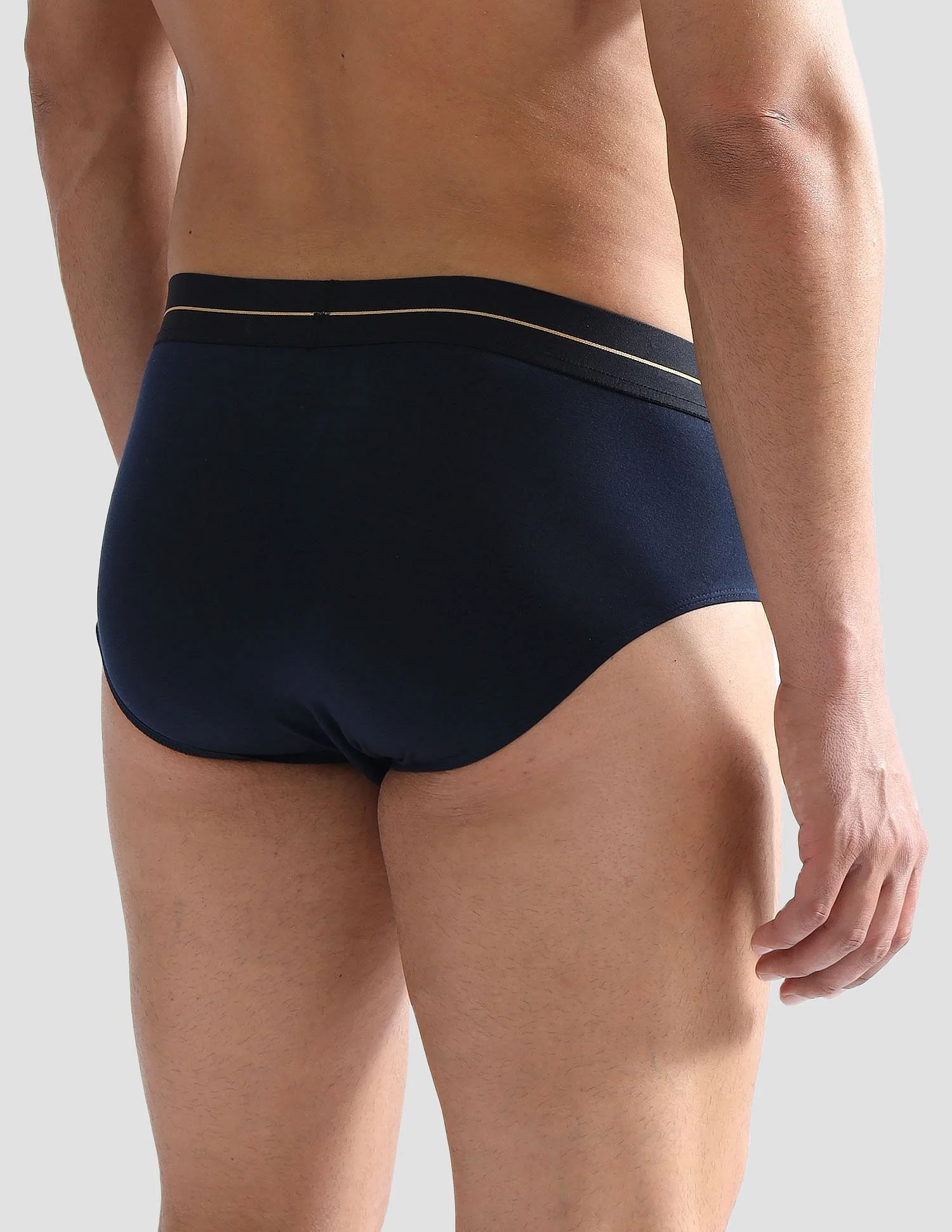 Elasticized Waist Solid PB004 Briefs - Pack of 1 - Image 5