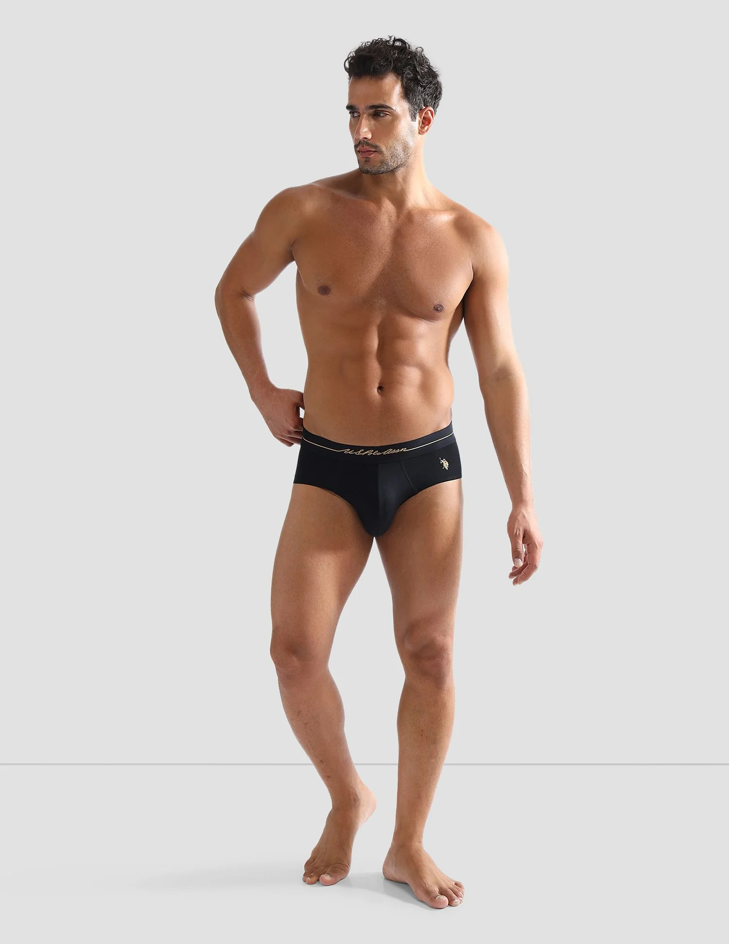 Elasticized Waist Solid PB004 Briefs - Pack of 1 - Image 3
