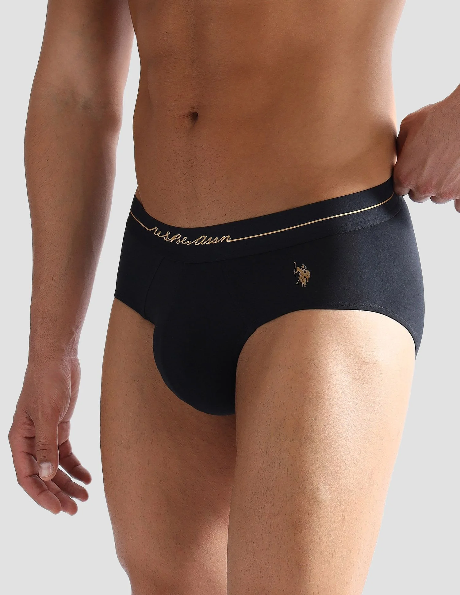 Elasticized Waist Solid PB004 Briefs - Pack of 1 - Image 4