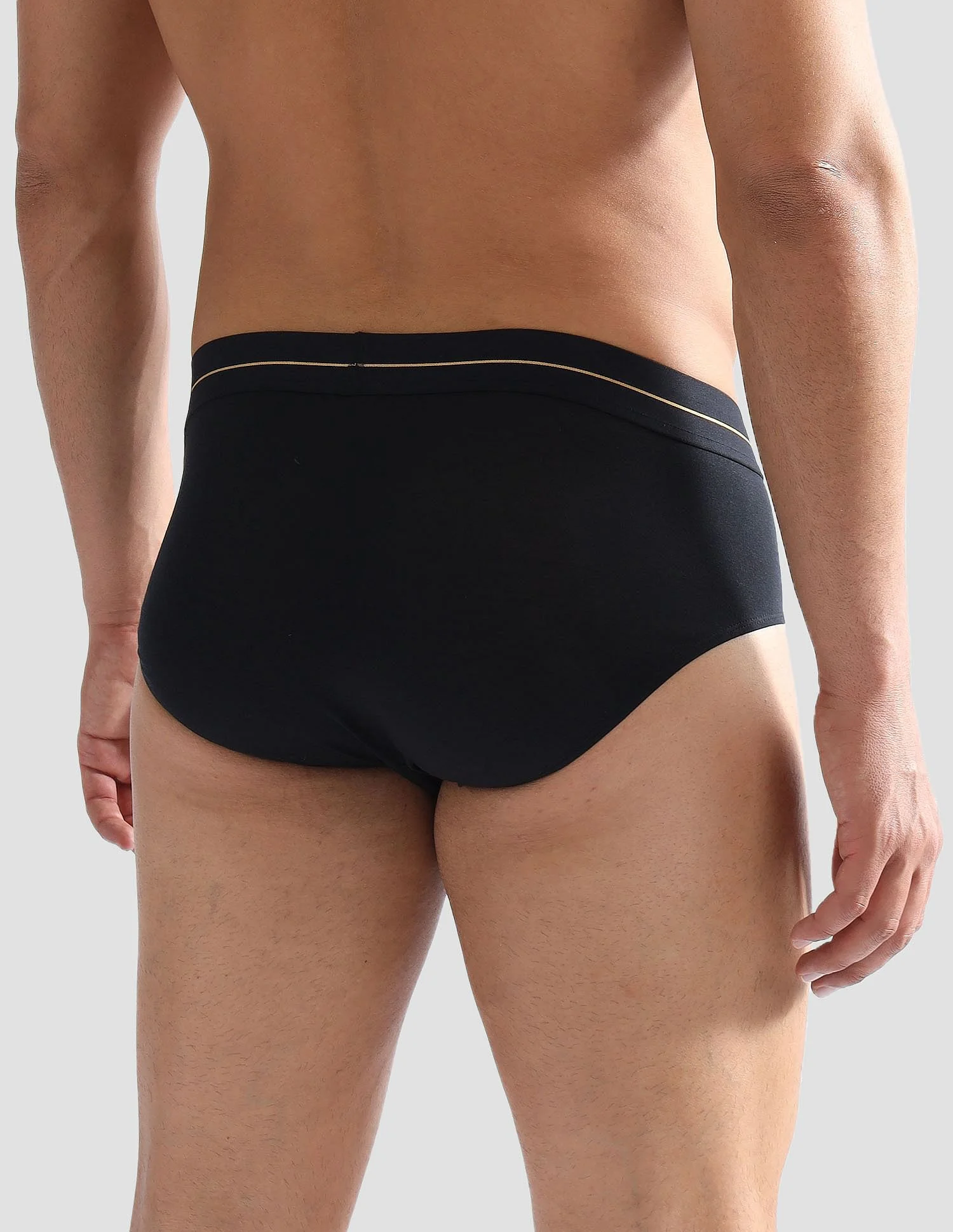 Elasticized Waist Solid PB004 Briefs - Pack of 1 - Image 5