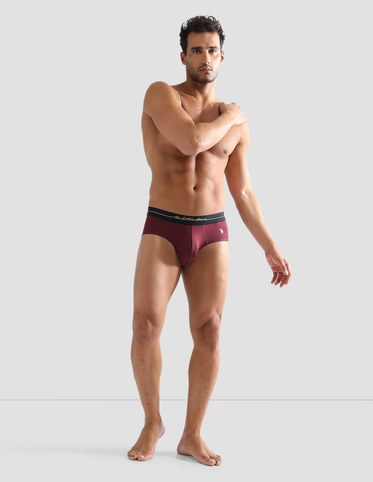 Elasticized Waist Solid PB004 Briefs - Pack of 1 - Image 3