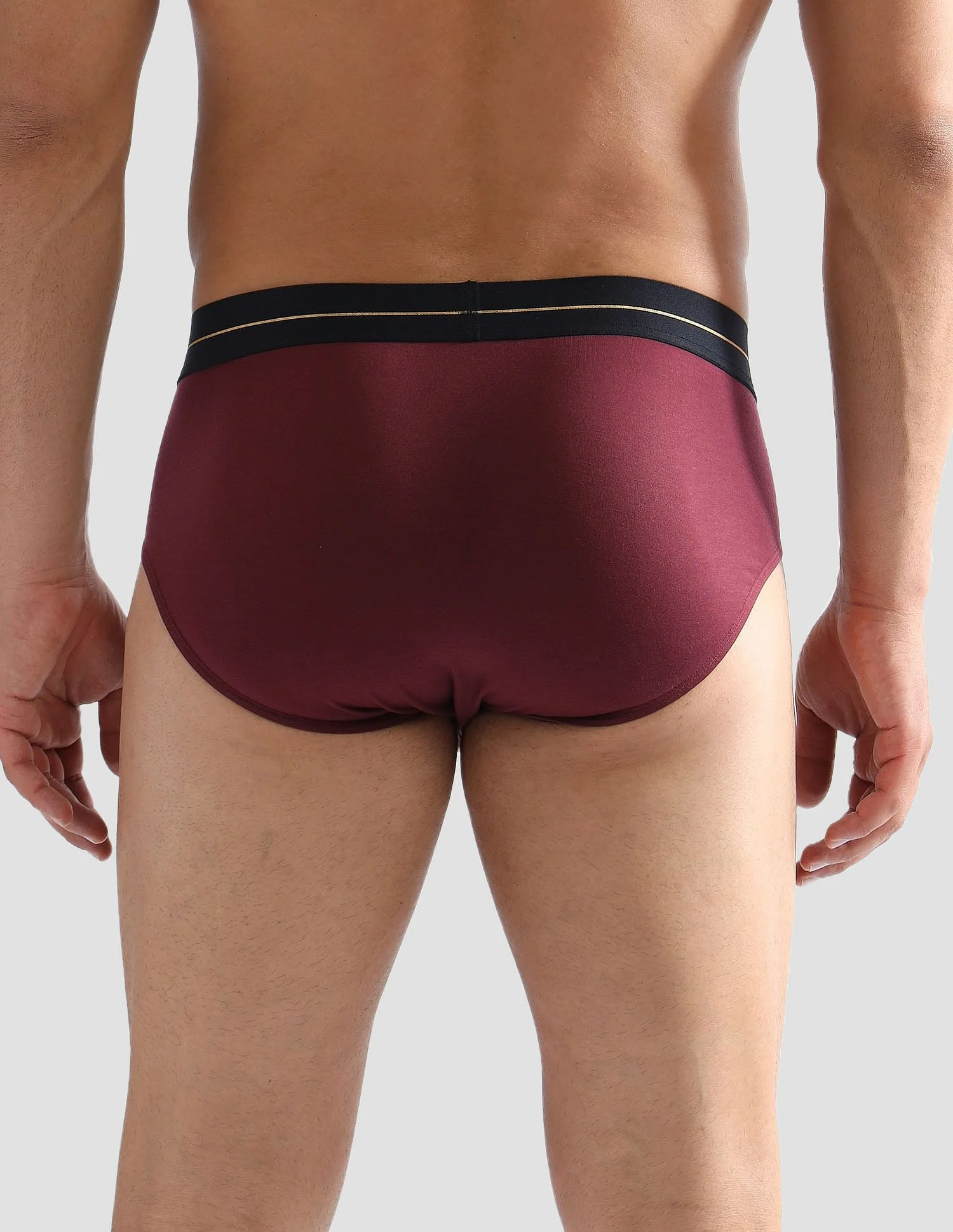 Elasticized Waist Solid PB004 Briefs - Pack of 1 - Image 5