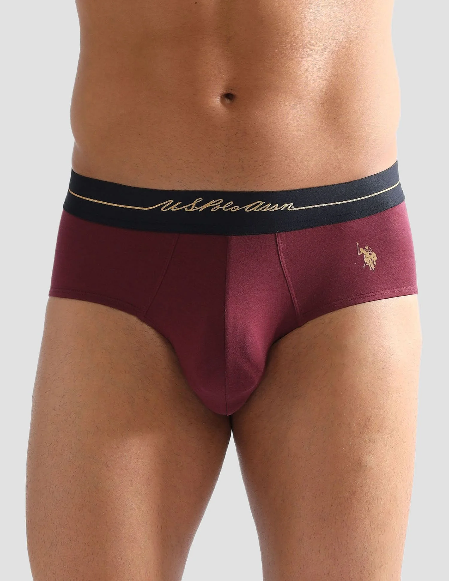 Elasticized Waist Solid PB004 Briefs - Pack of 1 - Image 6