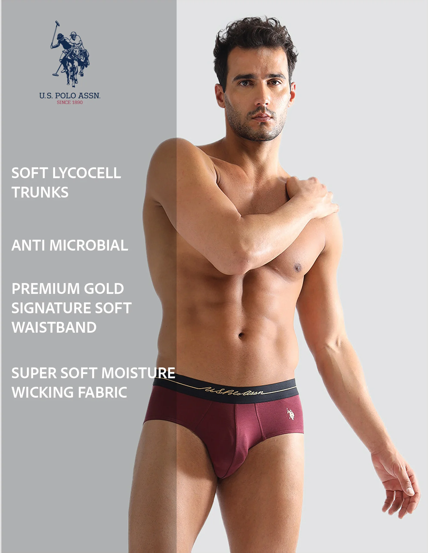 Elasticized Waist Solid PB004 Briefs - Pack of 1 - Image 8