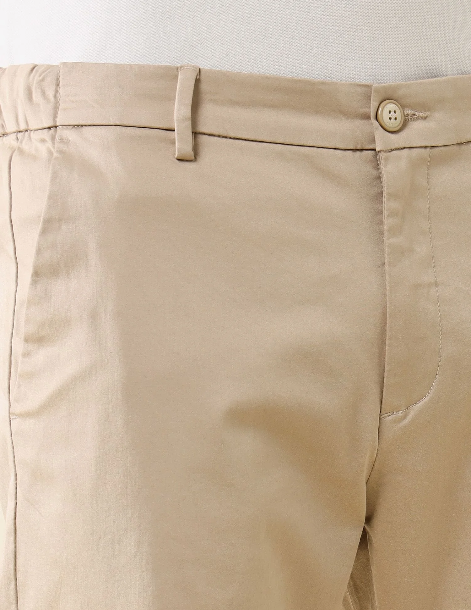 Elasticized Waist Straight Fit Trousers - Image 7
