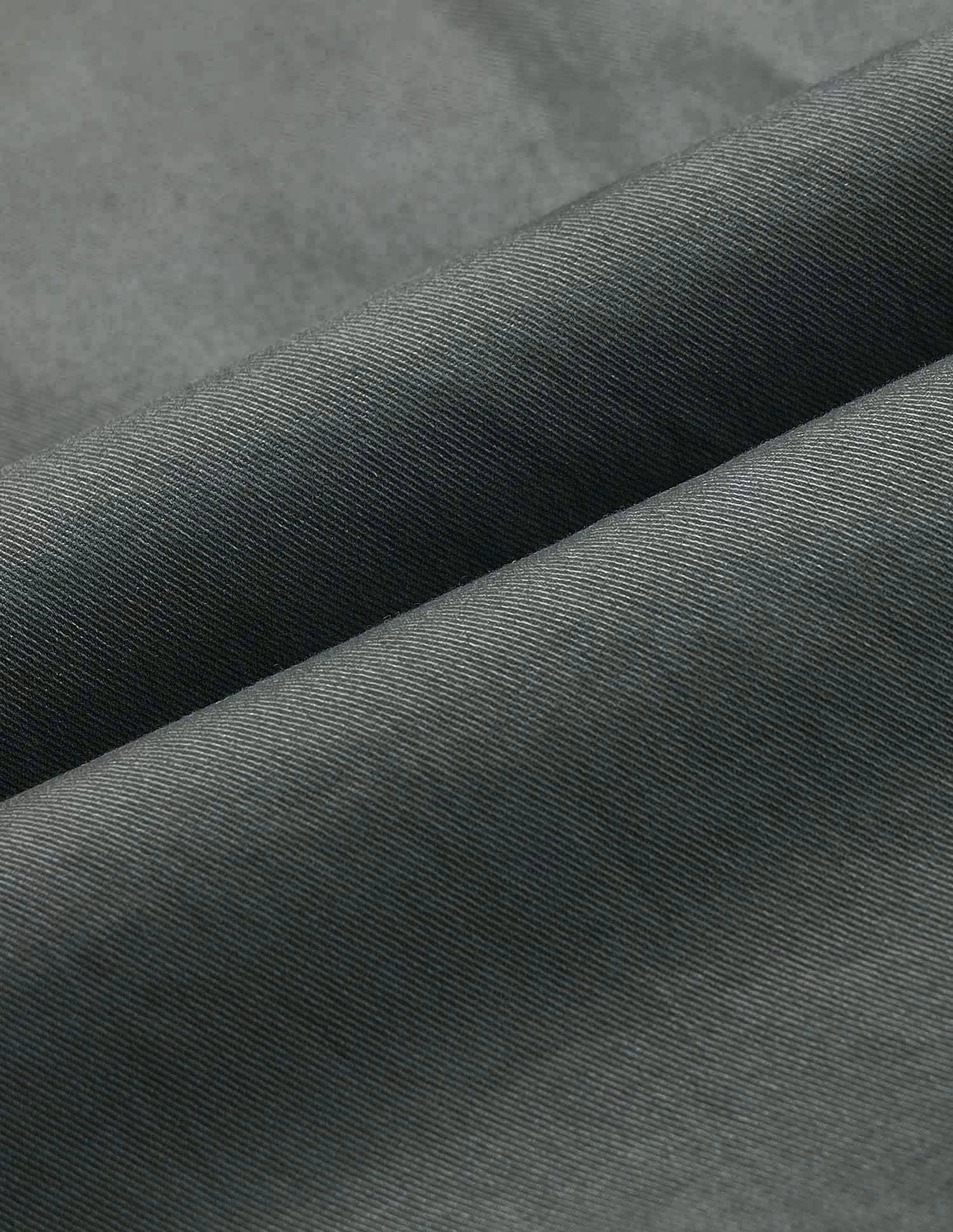 Elasticized Waist Straight Fit Trousers - Image 2
