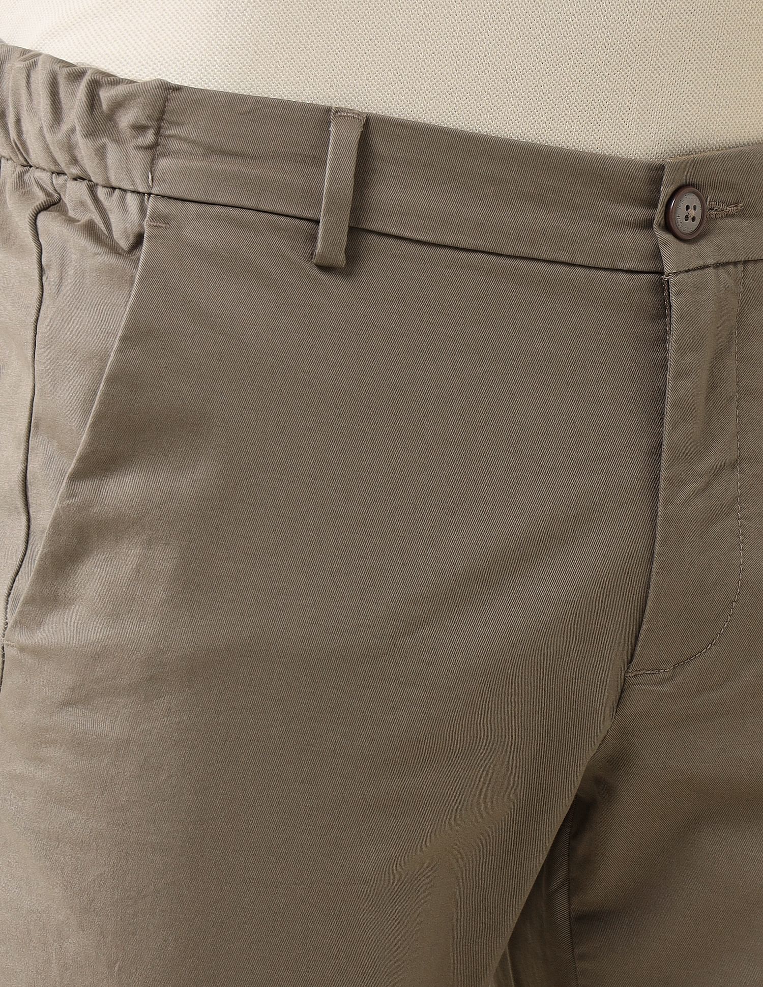 Elasticized Waist Super Slim Fit Trousers - Image 7