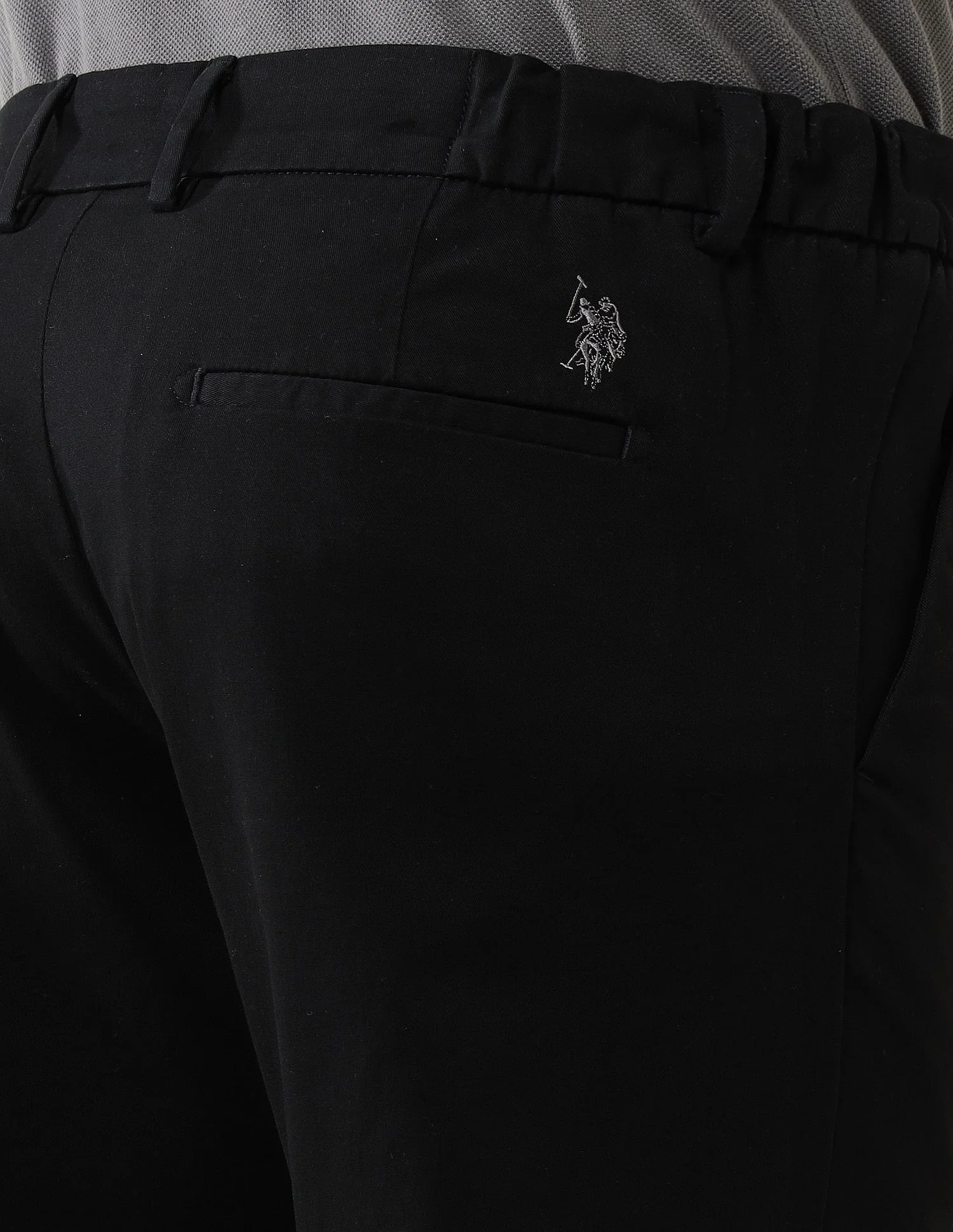 Elasticized Waist Super Slim Fit Trousers - Image 8