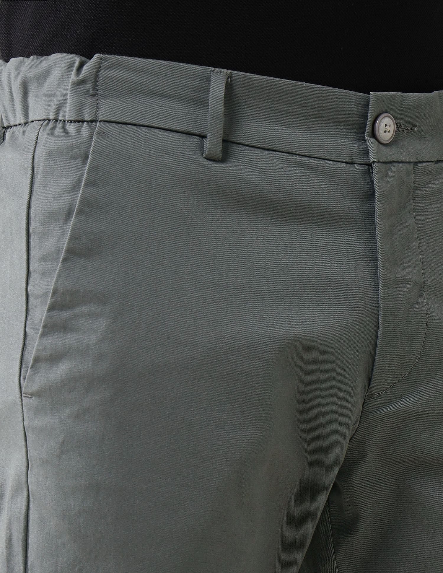 Elasticized Waist Super Slim Fit Trousers - Image 7