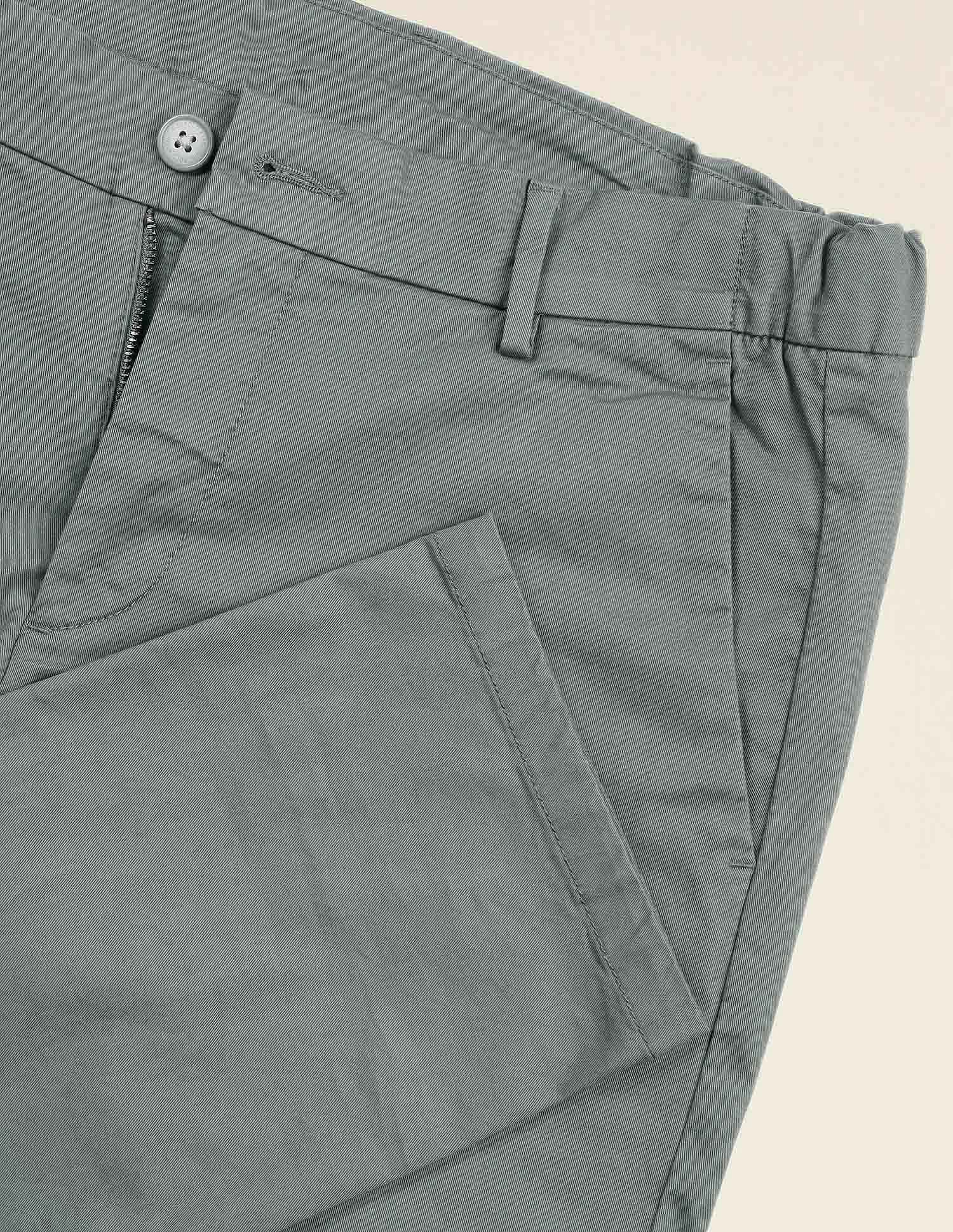 Elasticized Waist Super Slim Fit Trousers - Image 9