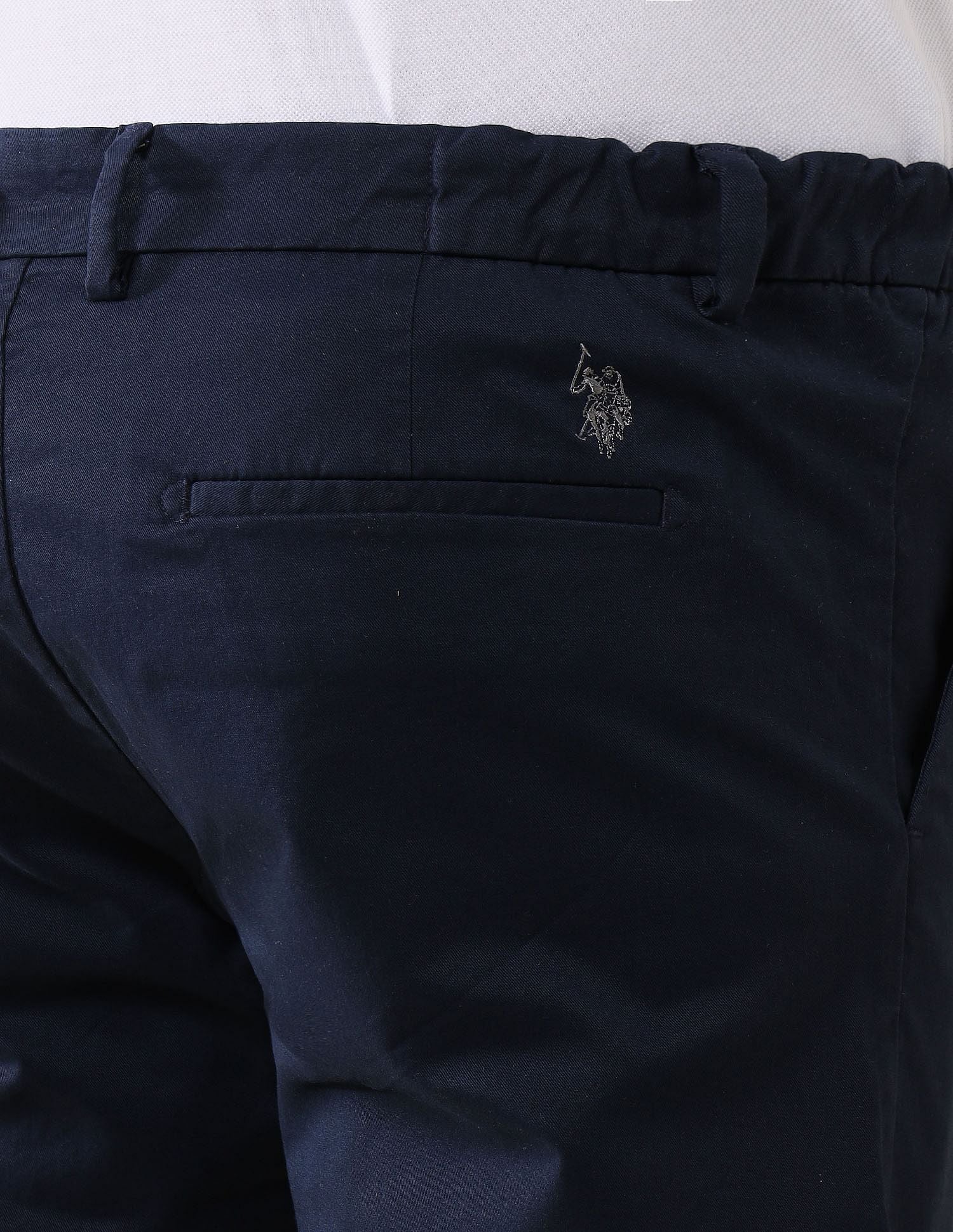 Elasticized Waist Super Slim Fit Trousers - Image 8