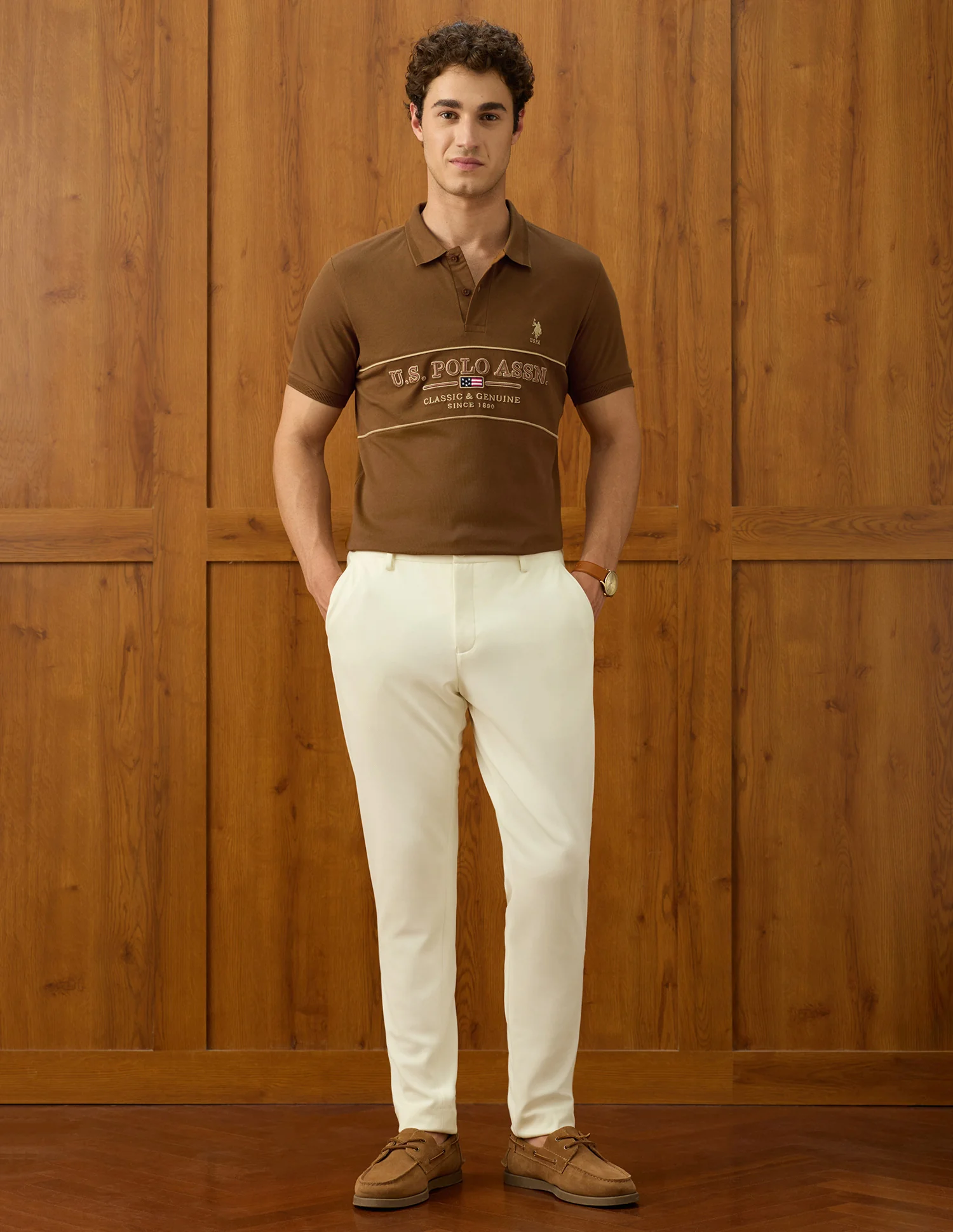 Elvenado Brand Embroidered Polo Shirt - Image 3