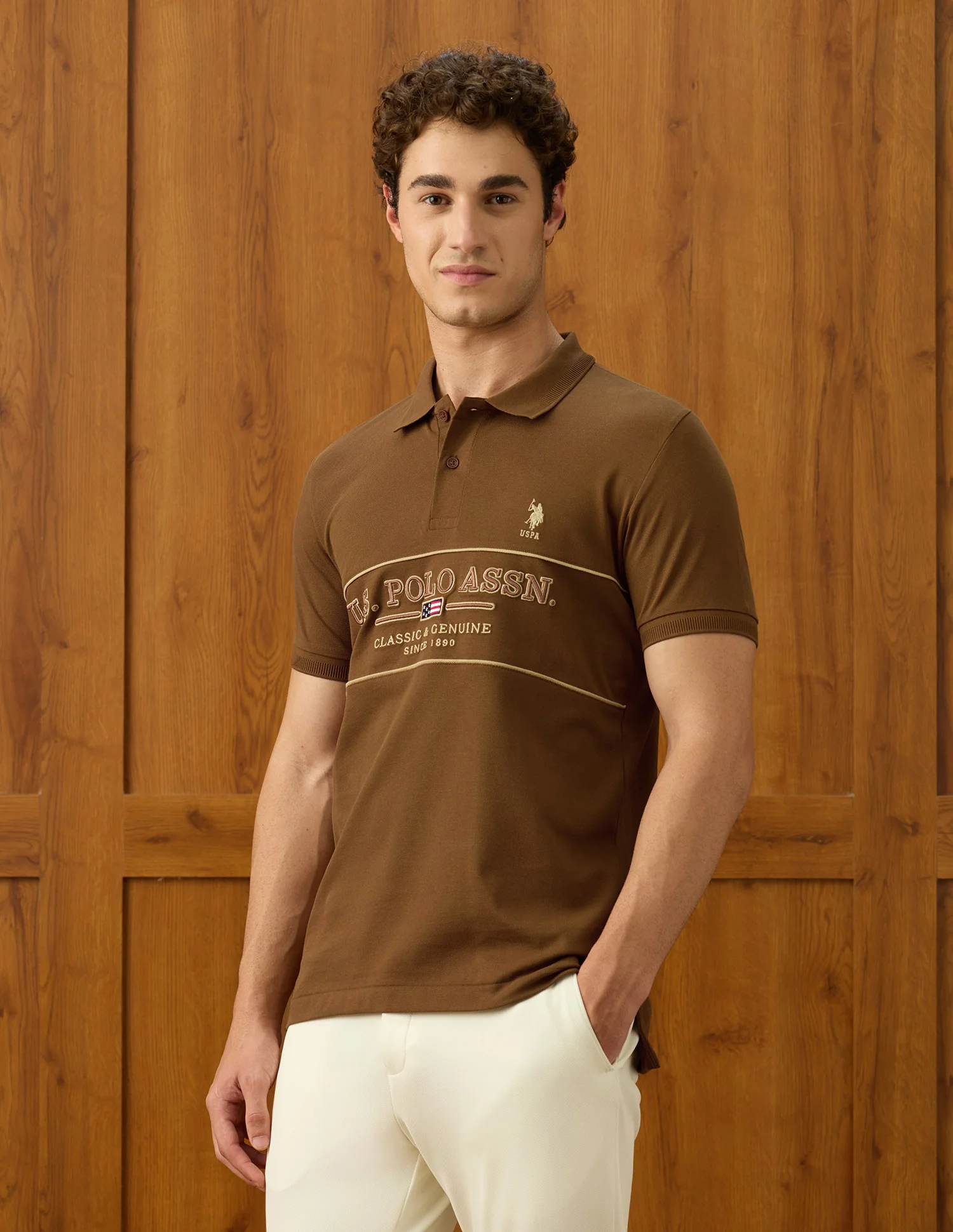 Elvenado Brand Embroidered Polo Shirt - Image 4