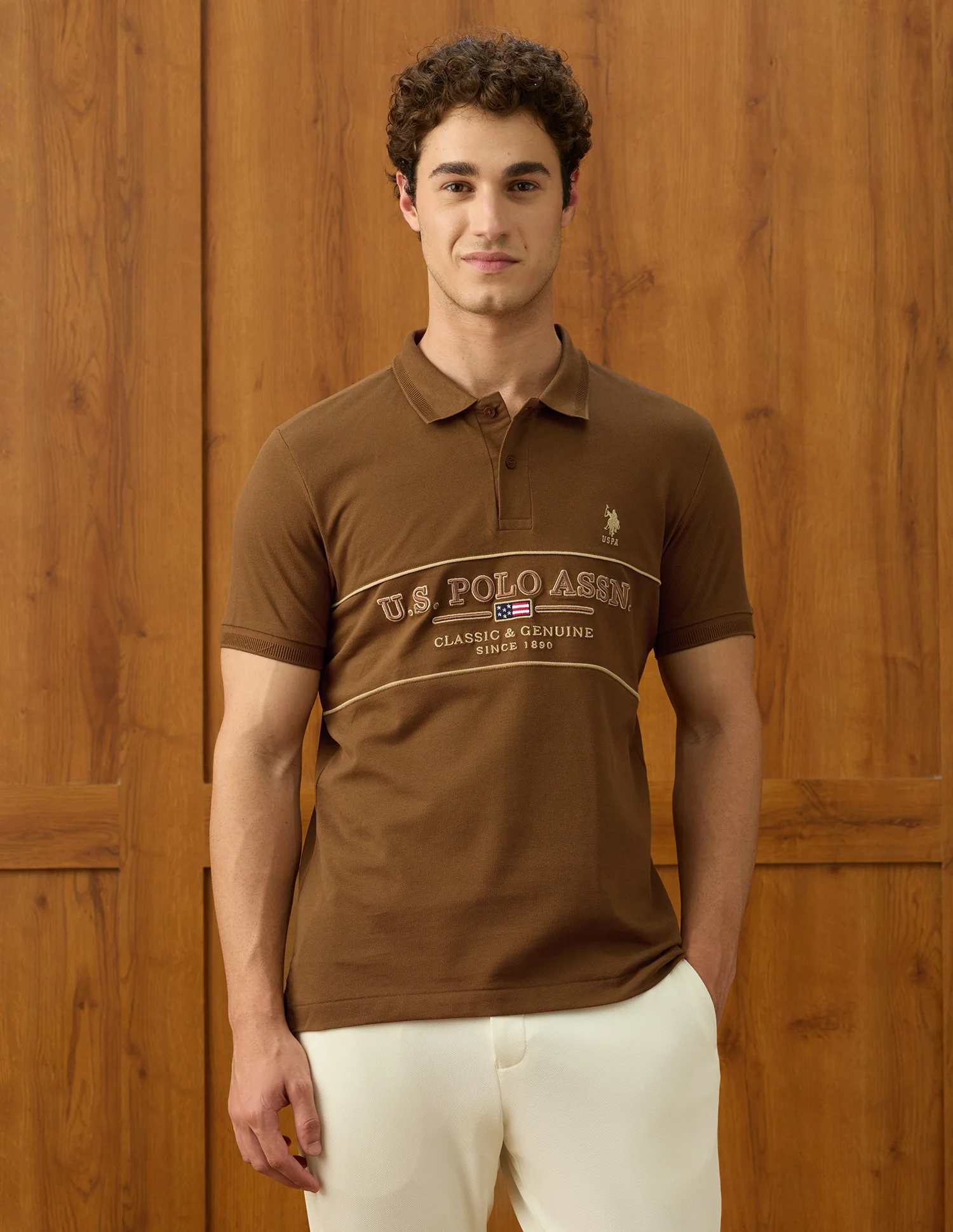 Elvenado Brand Embroidered Polo Shirt - Image 6