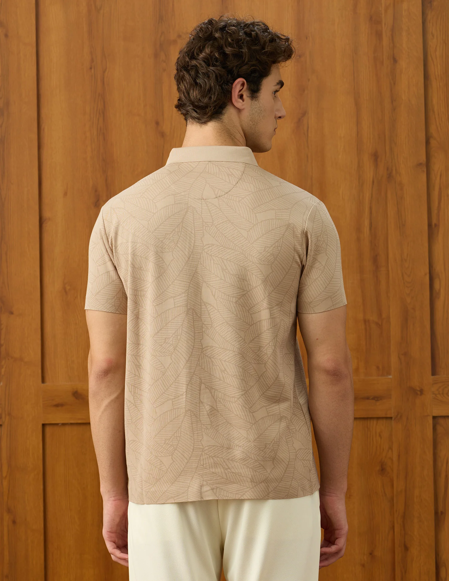 Elvenado Tropical Printed Polo Shirt - Image 5