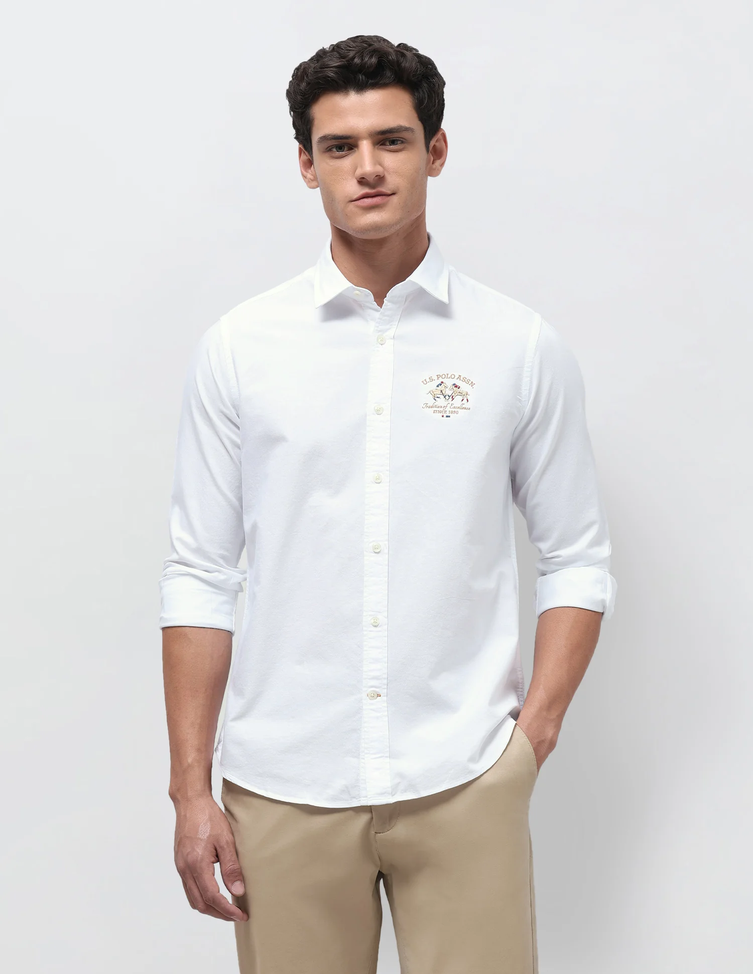 Embroidered Regular Fit Shirt - Image 6