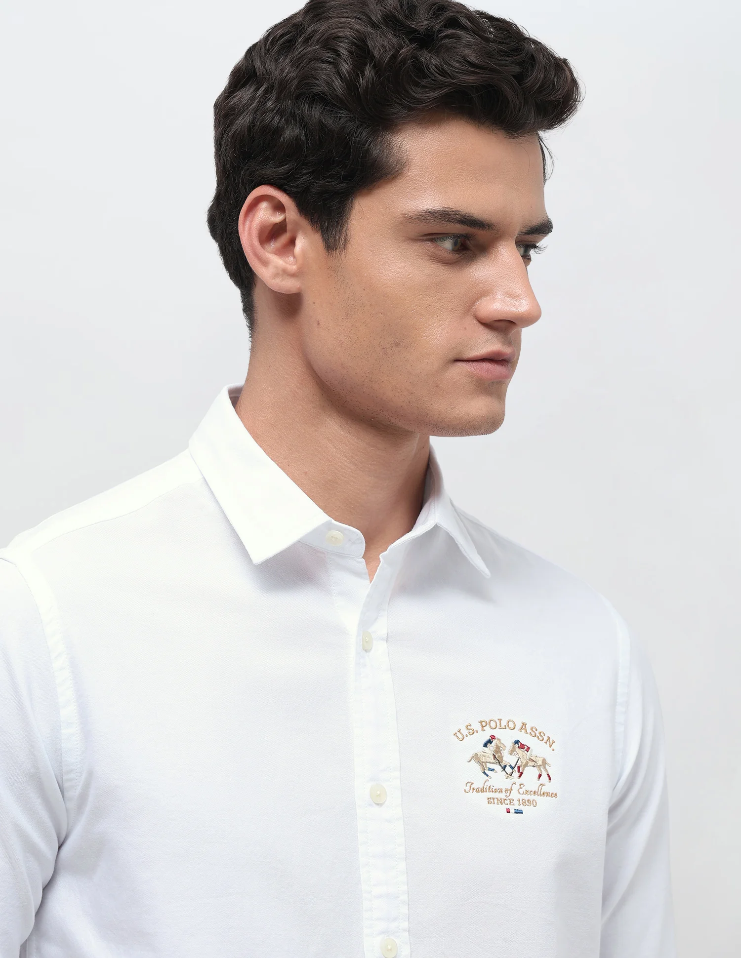 Embroidered Regular Fit Shirt - Image 7