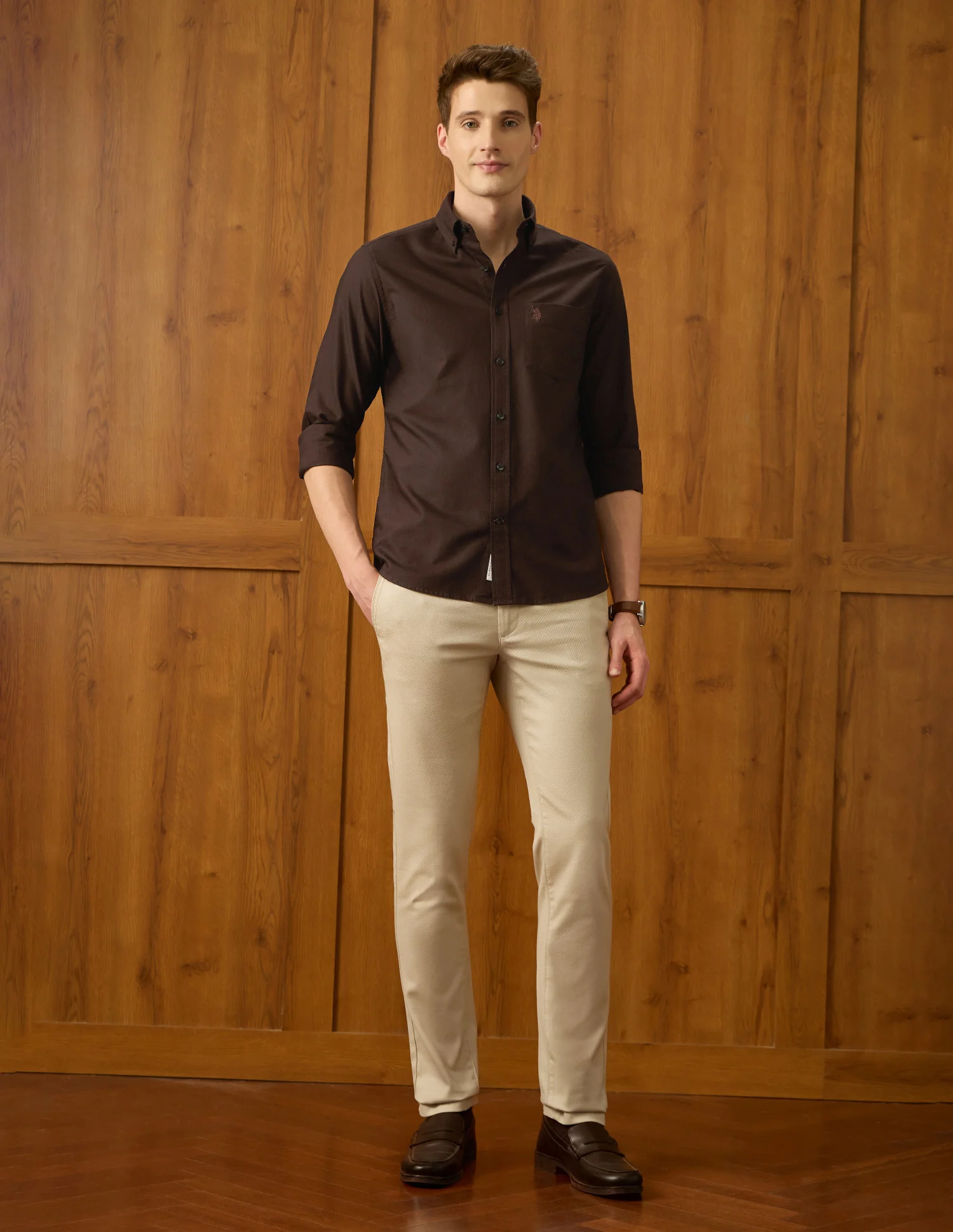 Equestrian Sports @ Elevnado Button Down Shirt - Image 3