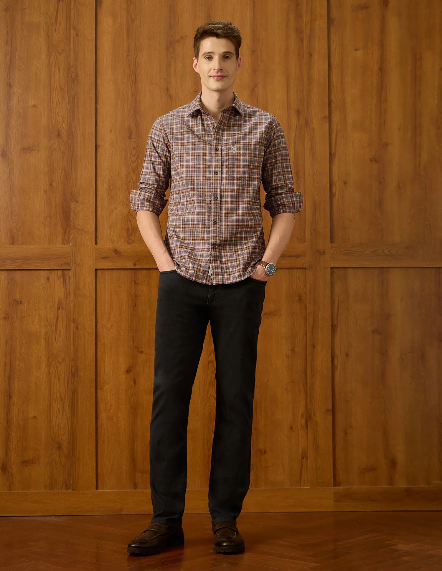 Equestrian Sports Elevnado Plaid Checked Shirt - Image 3