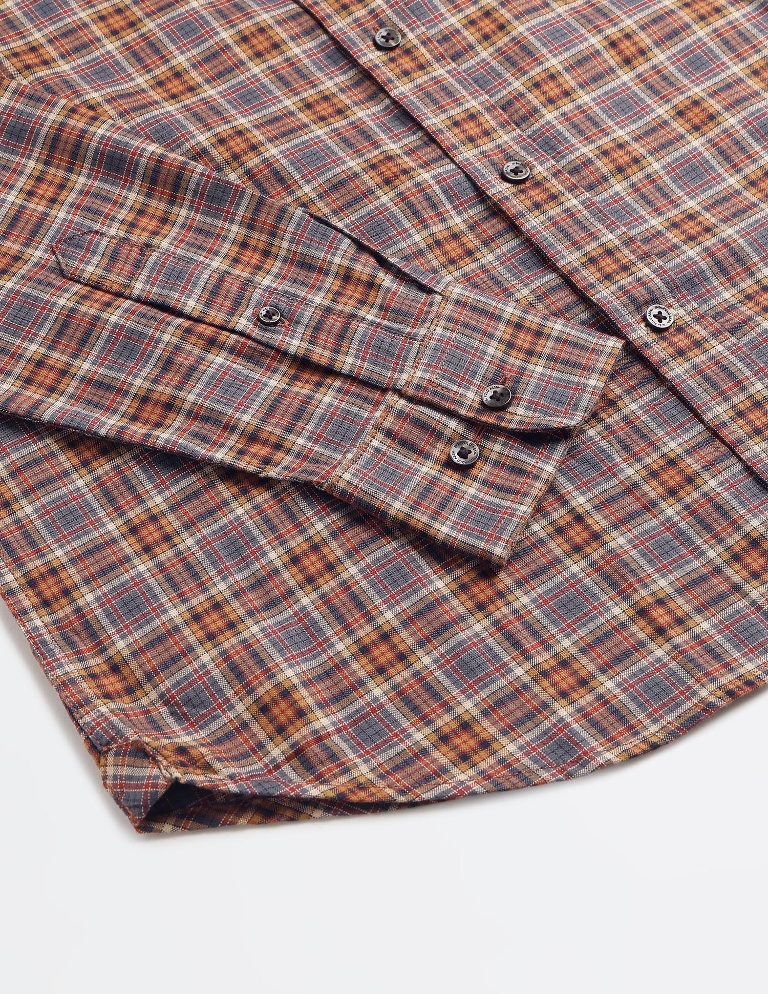 Equestrian Sports Elevnado Plaid Checked Shirt - Image 8
