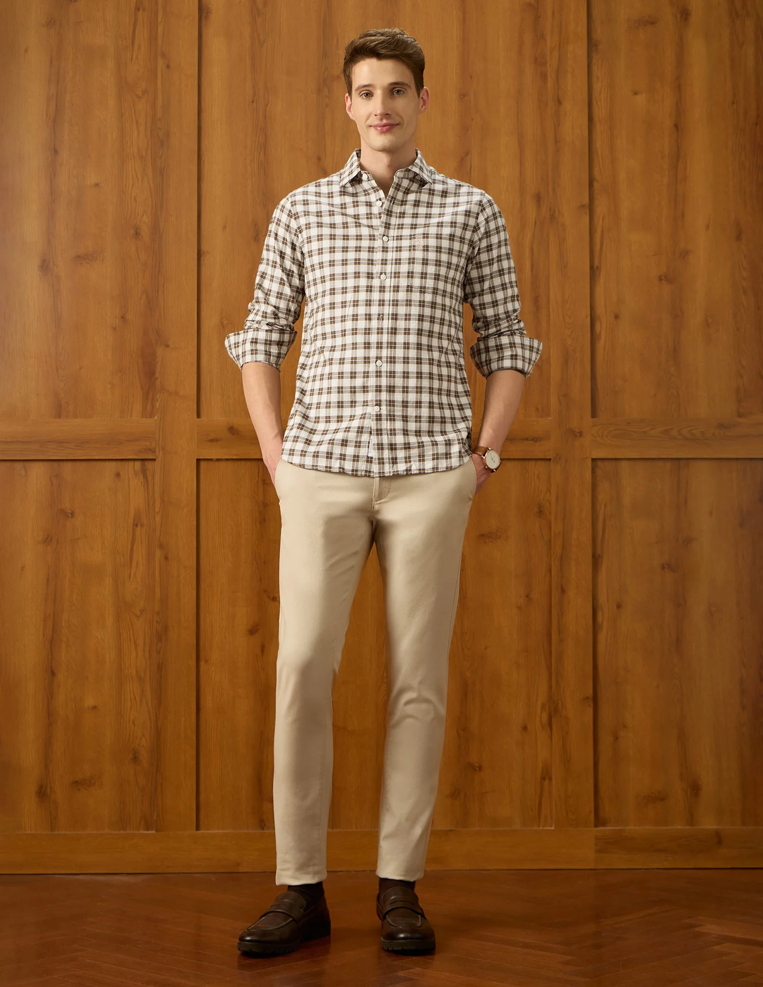 Equestrian Sports @ Elevnado Plaid Checked Shirt - Image 3