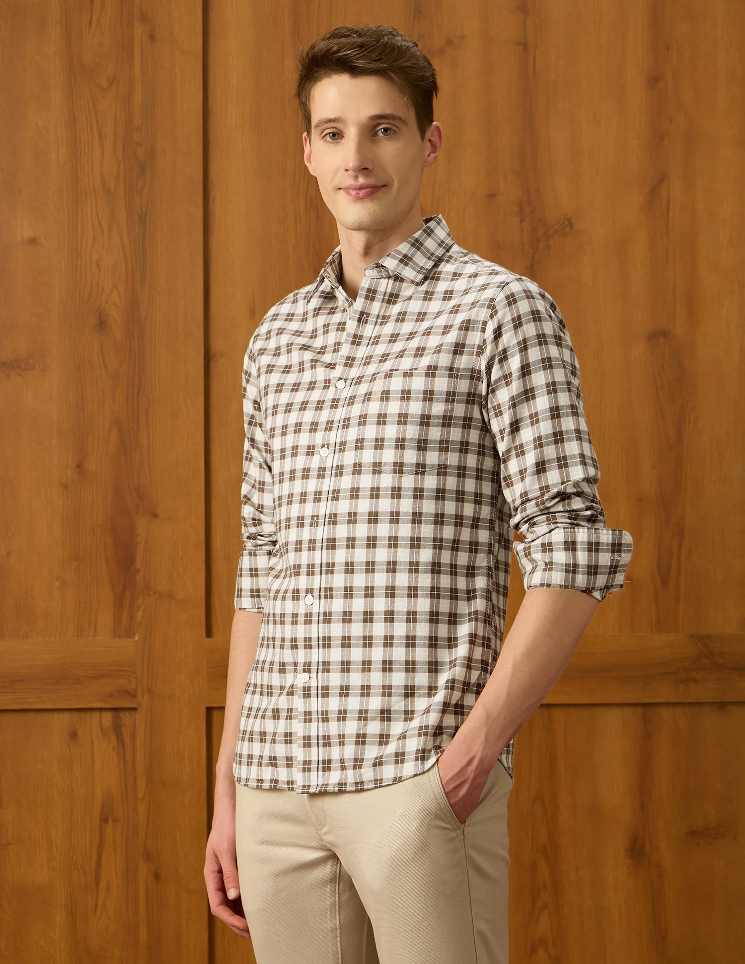 Equestrian Sports @ Elevnado Plaid Checked Shirt - Image 4