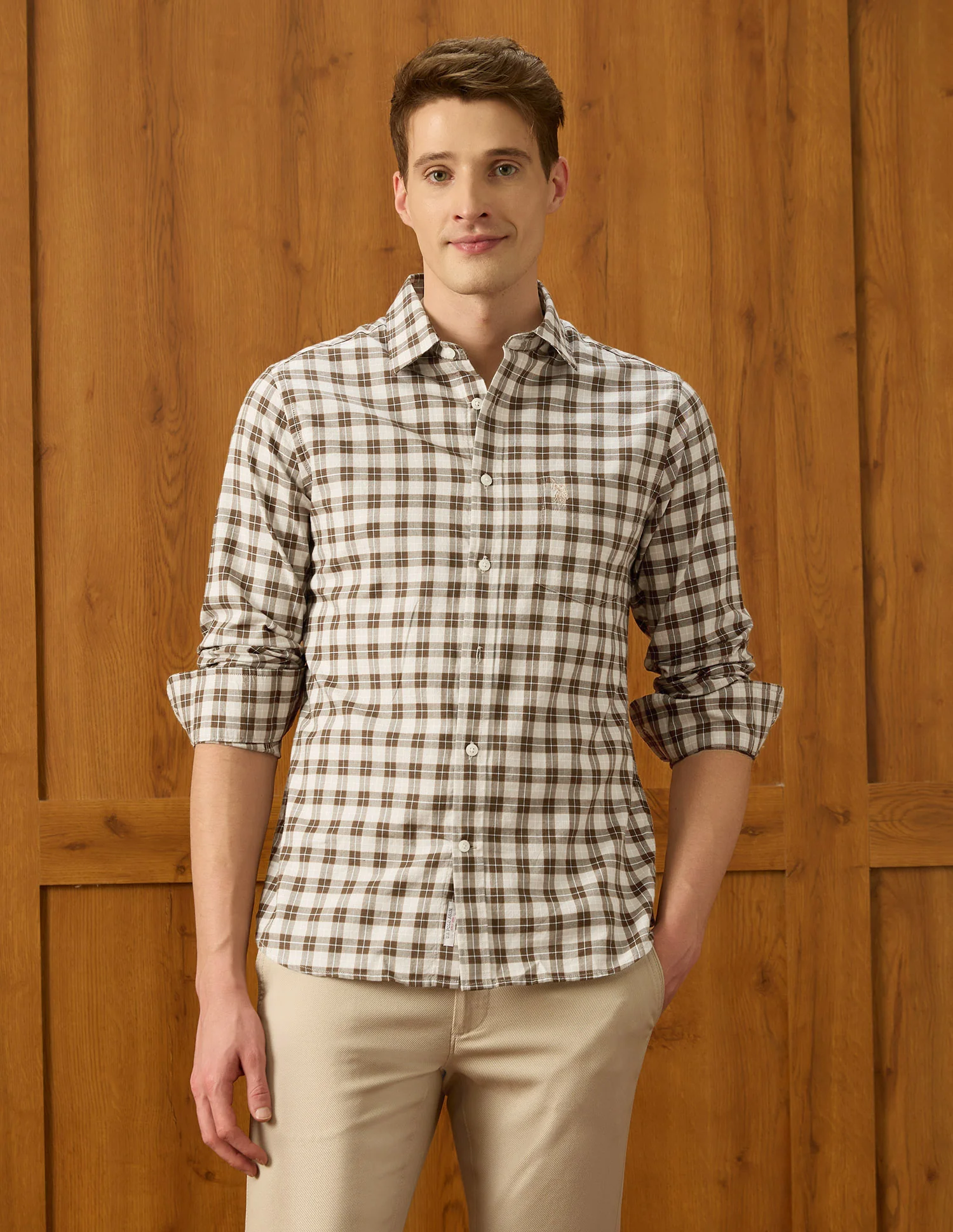 Equestrian Sports @ Elevnado Plaid Checked Shirt - Image 6