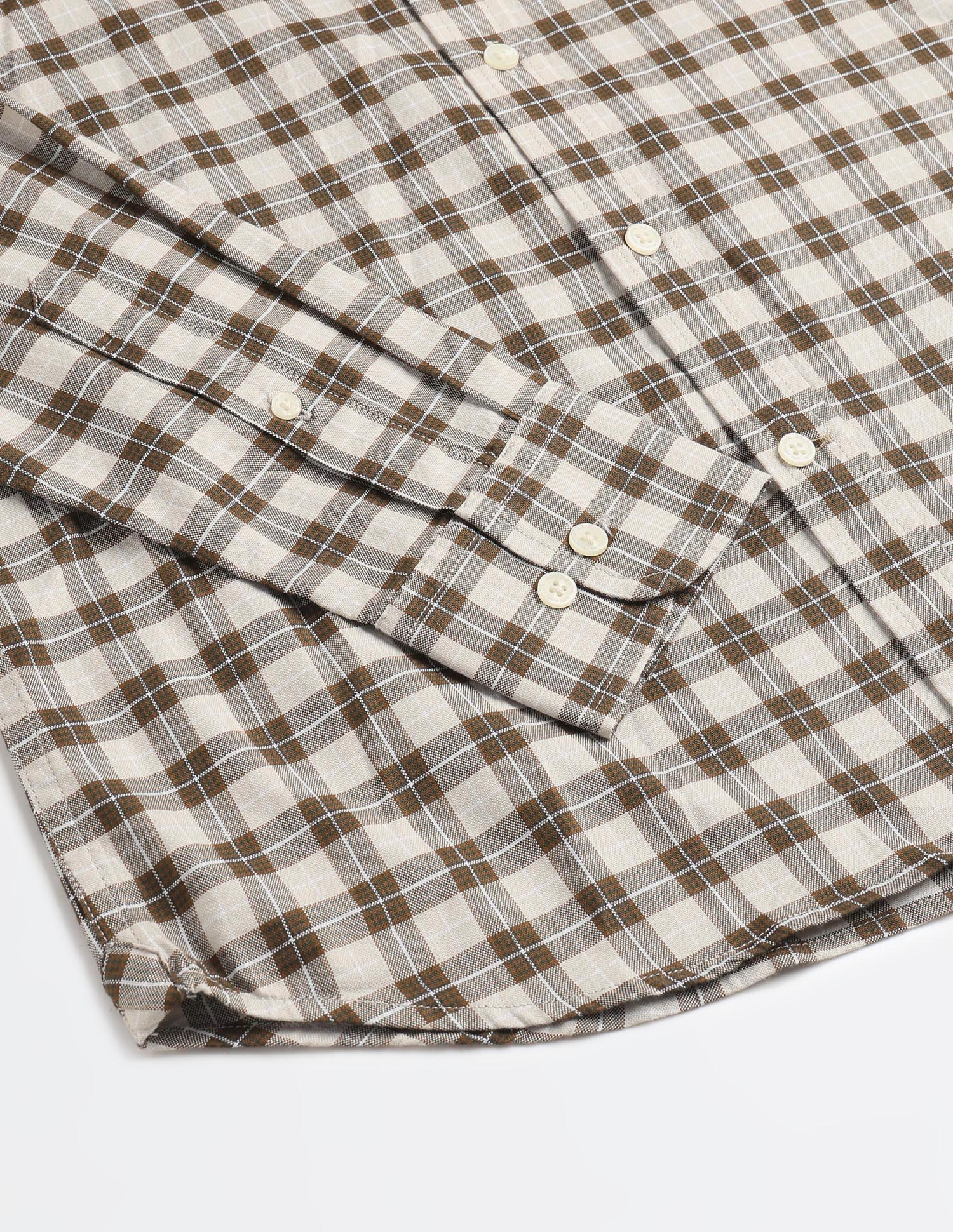Equestrian Sports @ Elevnado Plaid Checked Shirt - Image 8