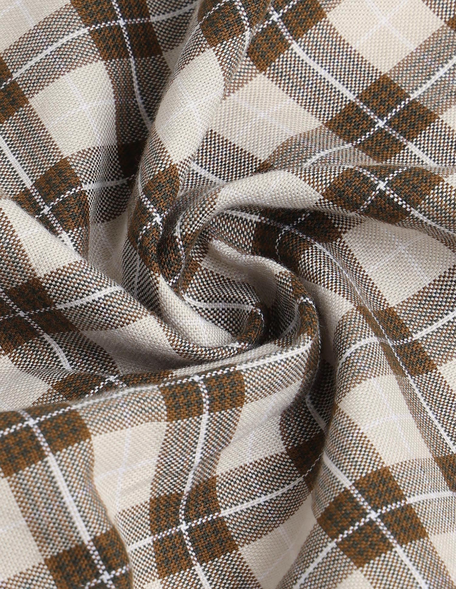 Equestrian Sports @ Elevnado Plaid Checked Shirt - Image 9
