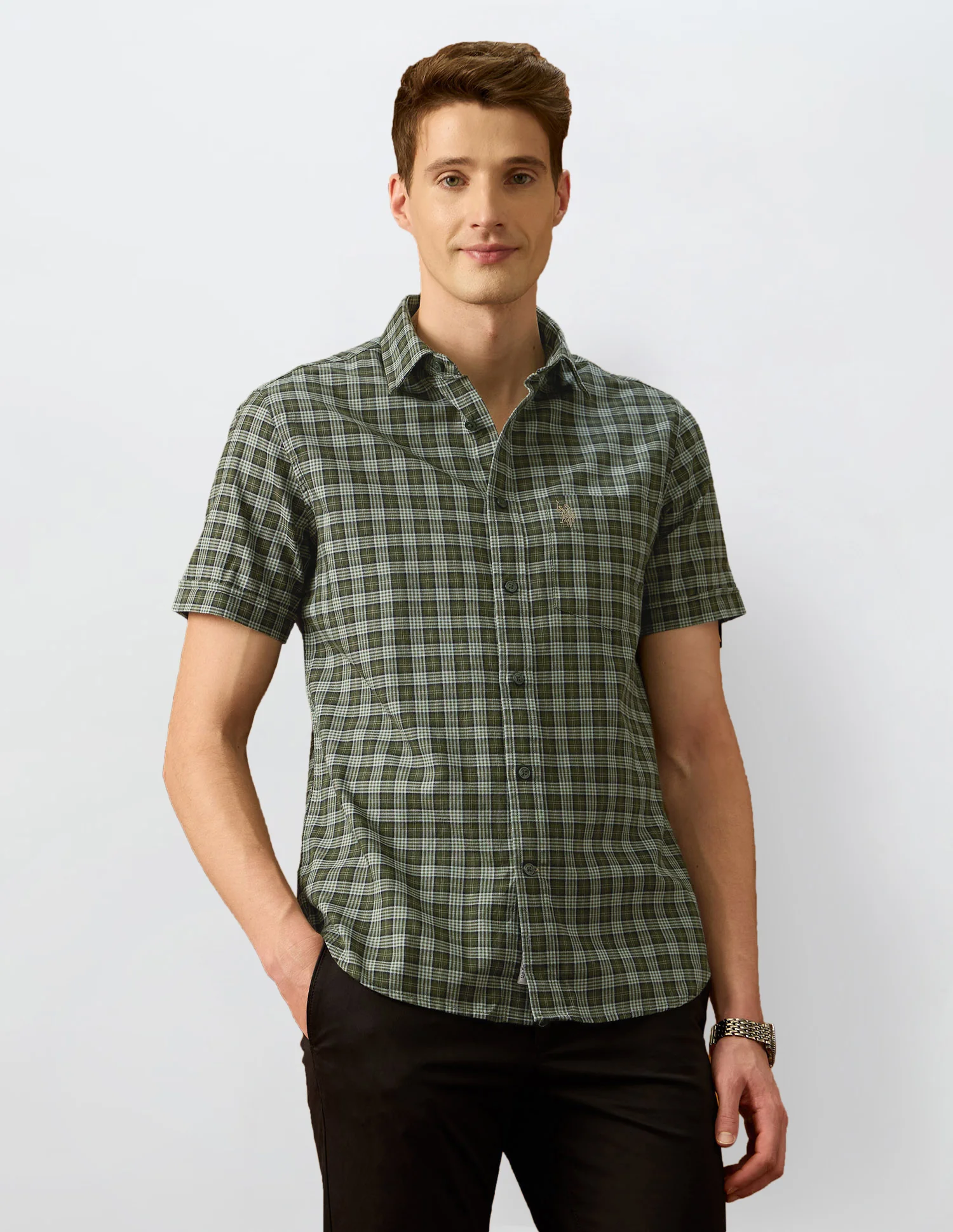 Equestrian Sports @ Elevnado Plaid Checked Shirt