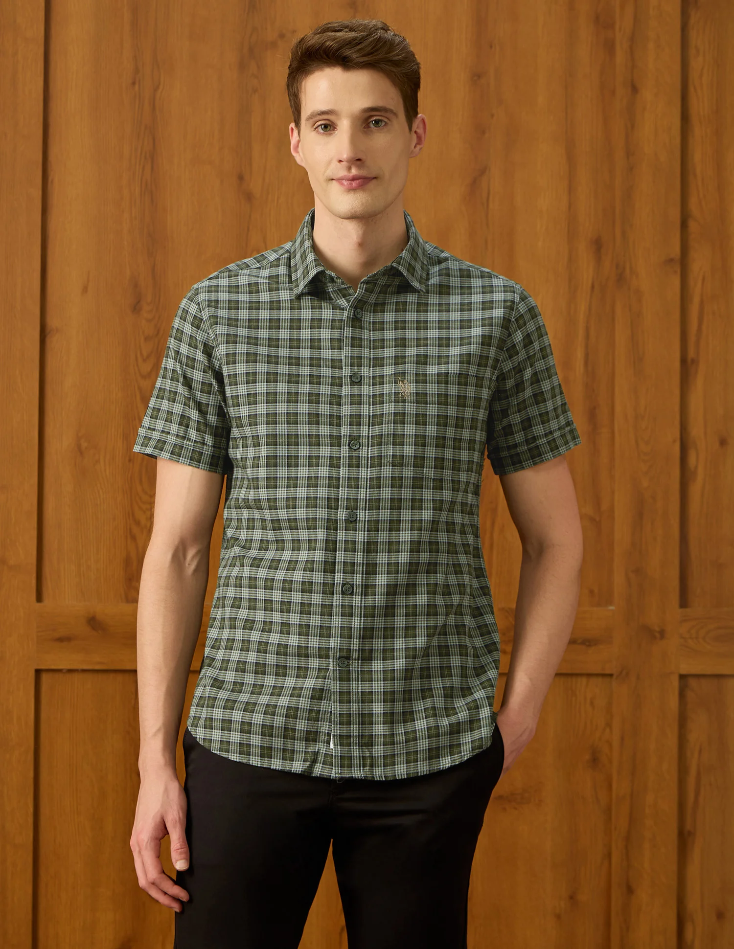 Equestrian Sports @ Elevnado Plaid Checked Shirt - Image 6