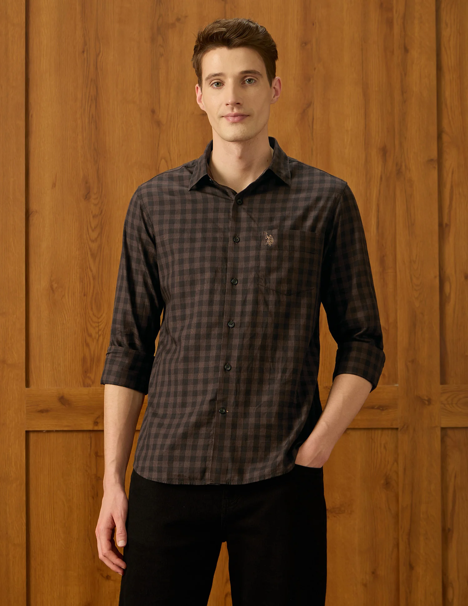 Equestrian Sports @ Elevnado Plaid Checked Shirt - Image 6