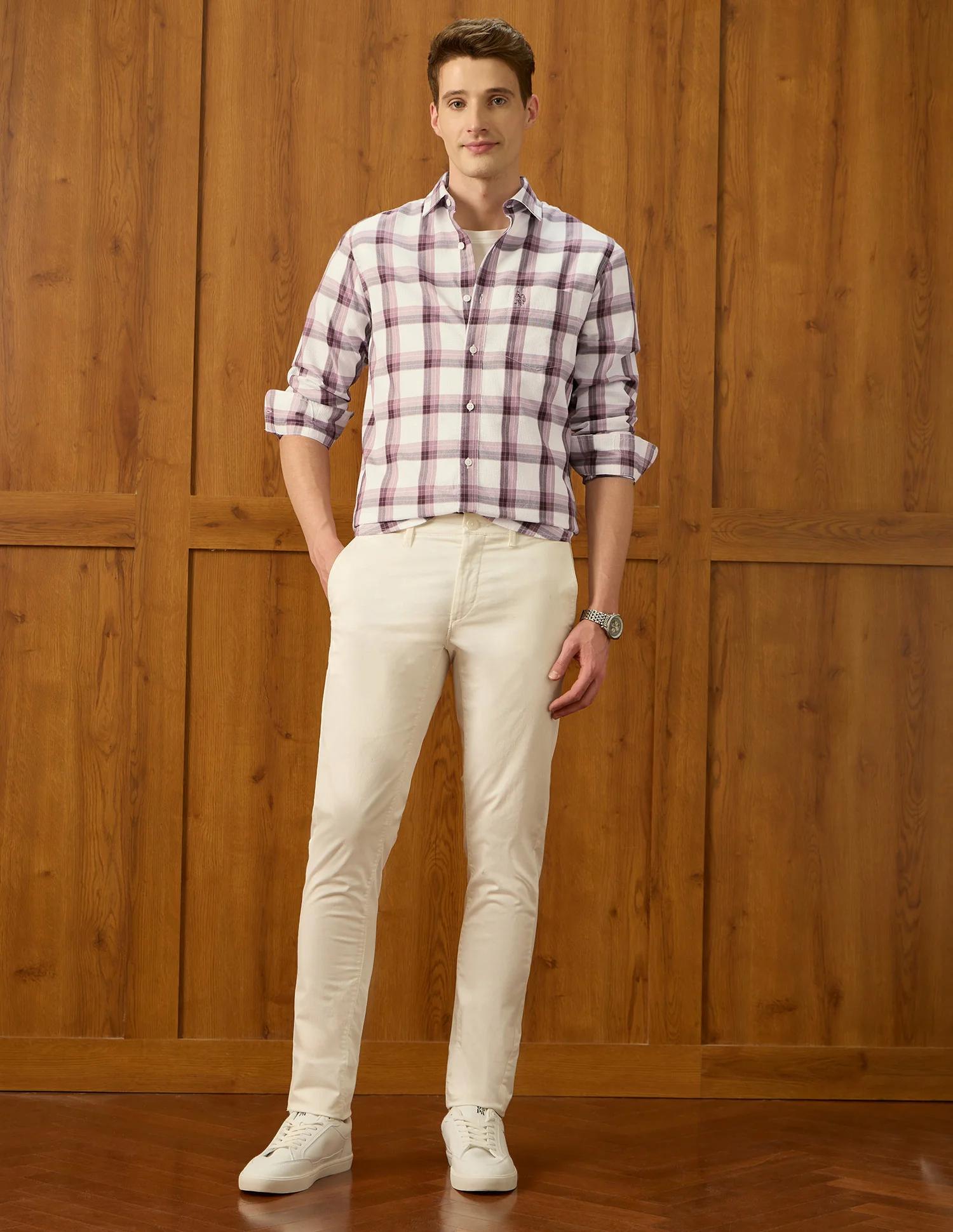 Equestrian Sports @ Elevnado Tartan Checked Shirt - Image 3