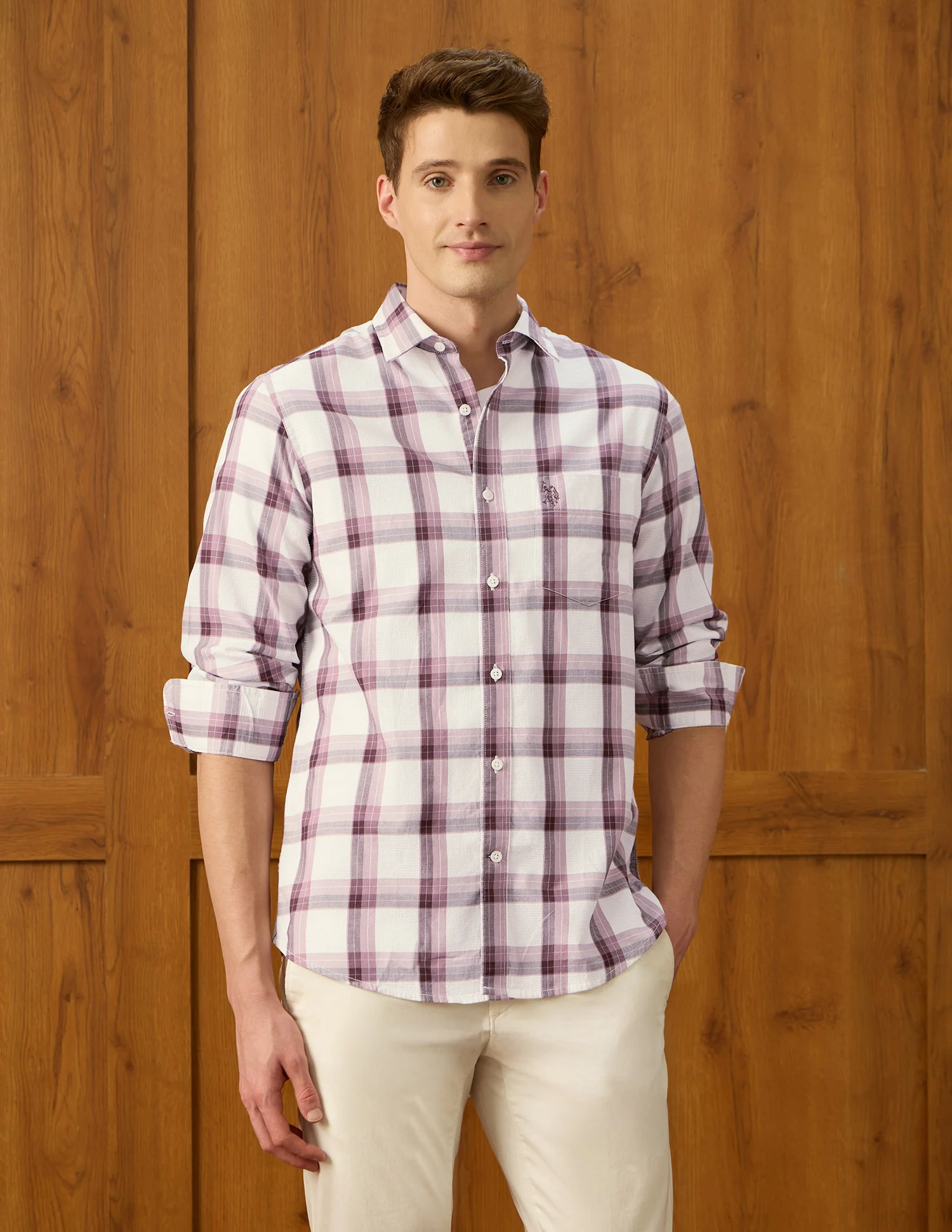 Equestrian Sports @ Elevnado Tartan Checked Shirt - Image 6