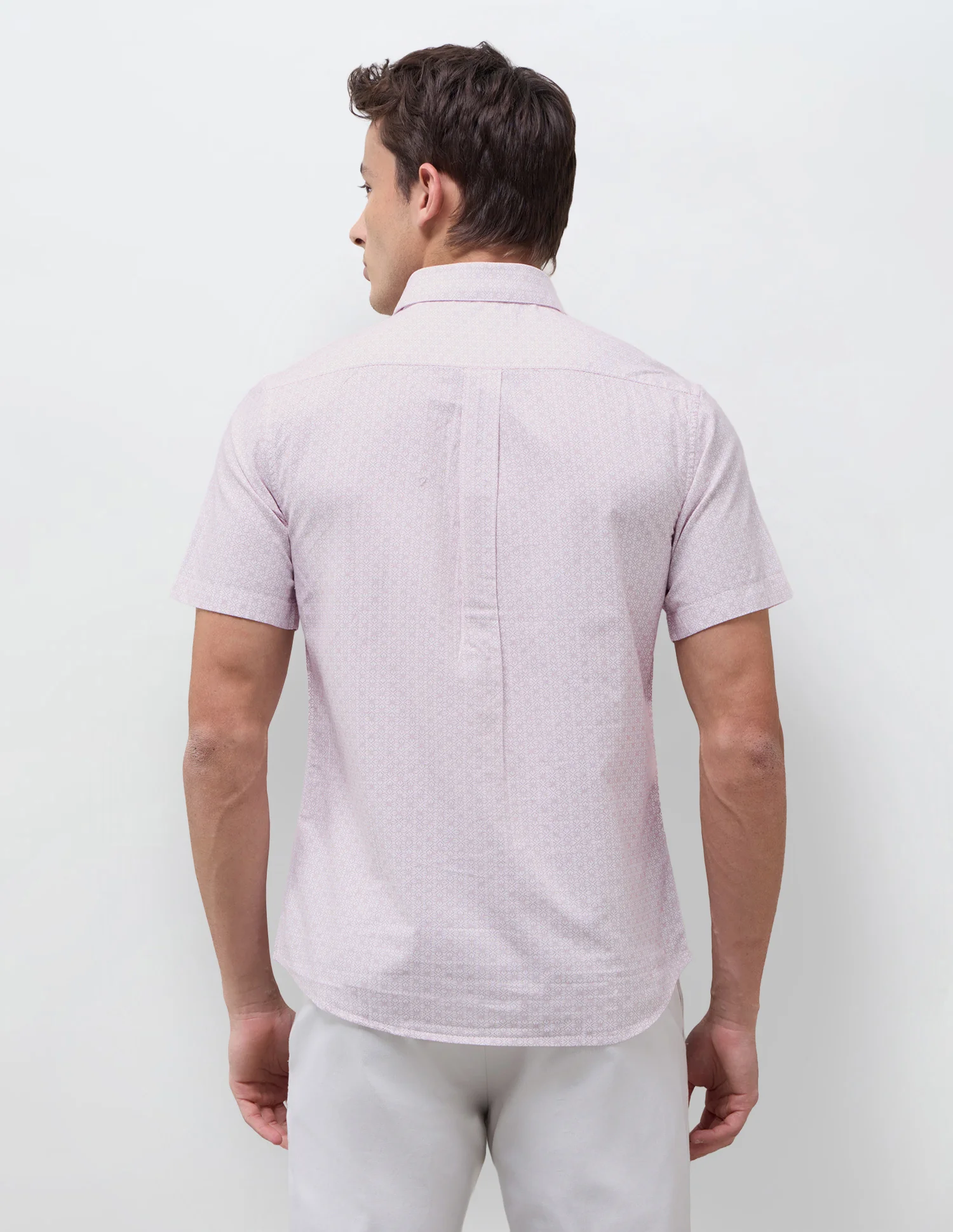 Floral Geometric Regular Fit Shirt - Image 5