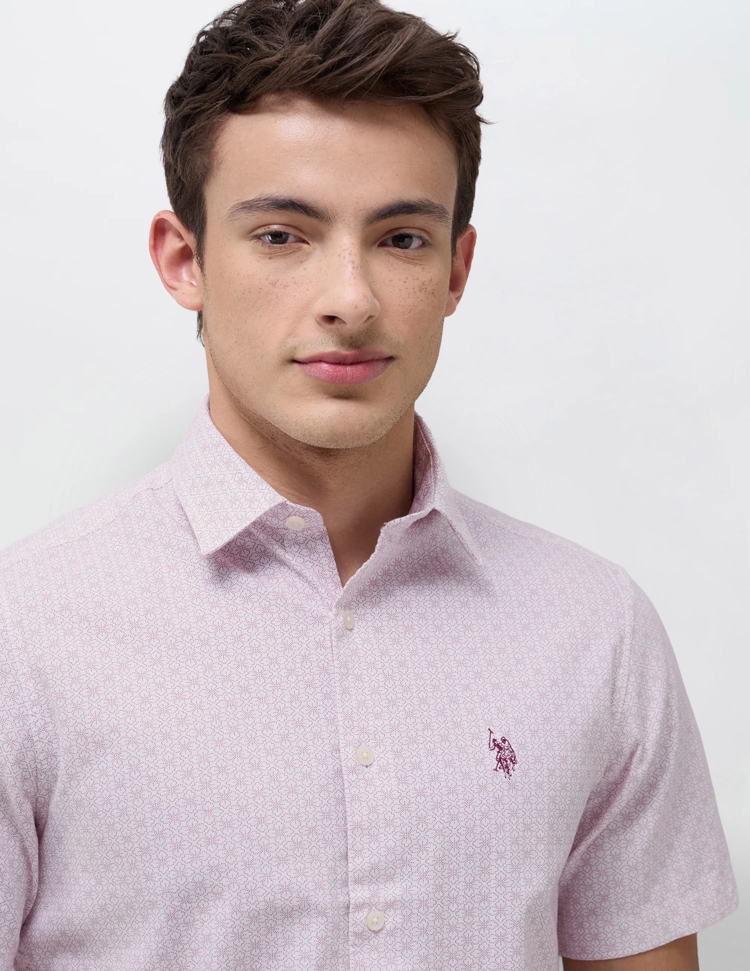 Floral Geometric Regular Fit Shirt - Image 7