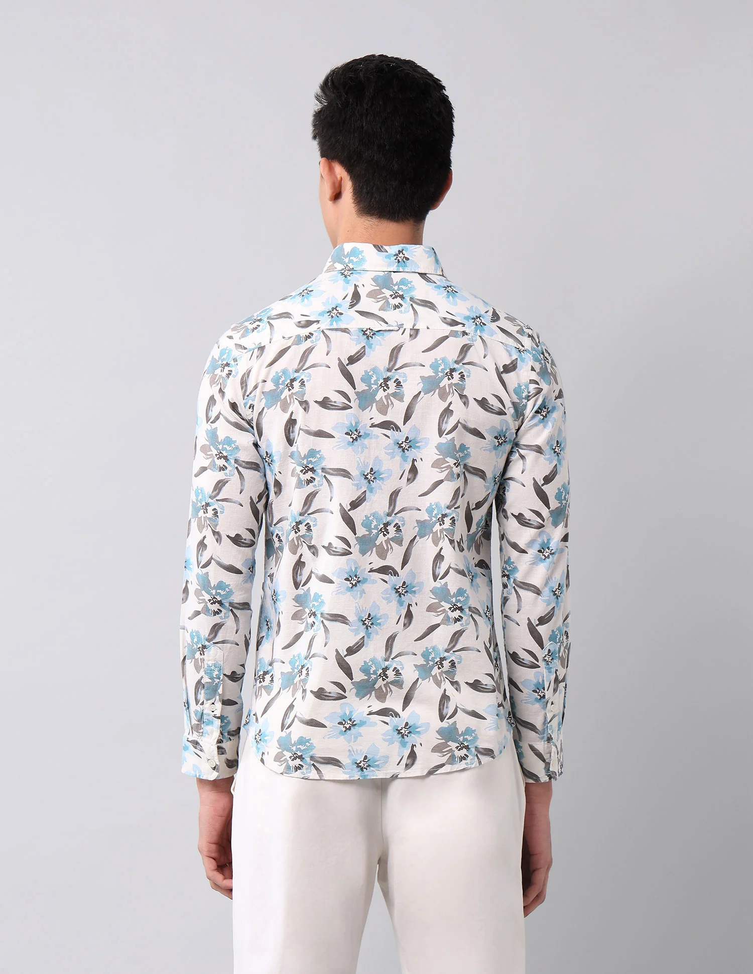 Floral Printed Pure Cotton Shirt - Image 5
