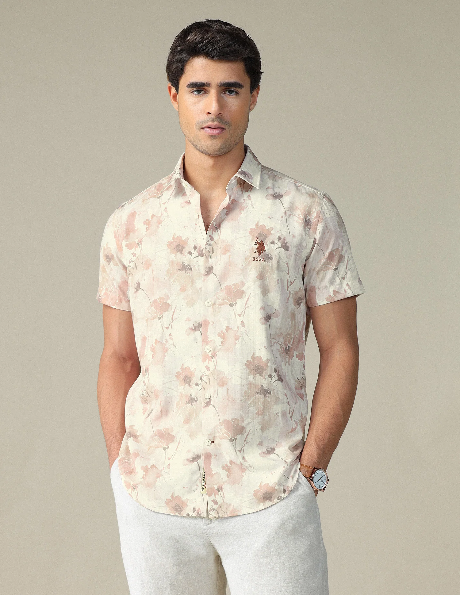 Floral Printed Pure Cotton Shirt - Image 6