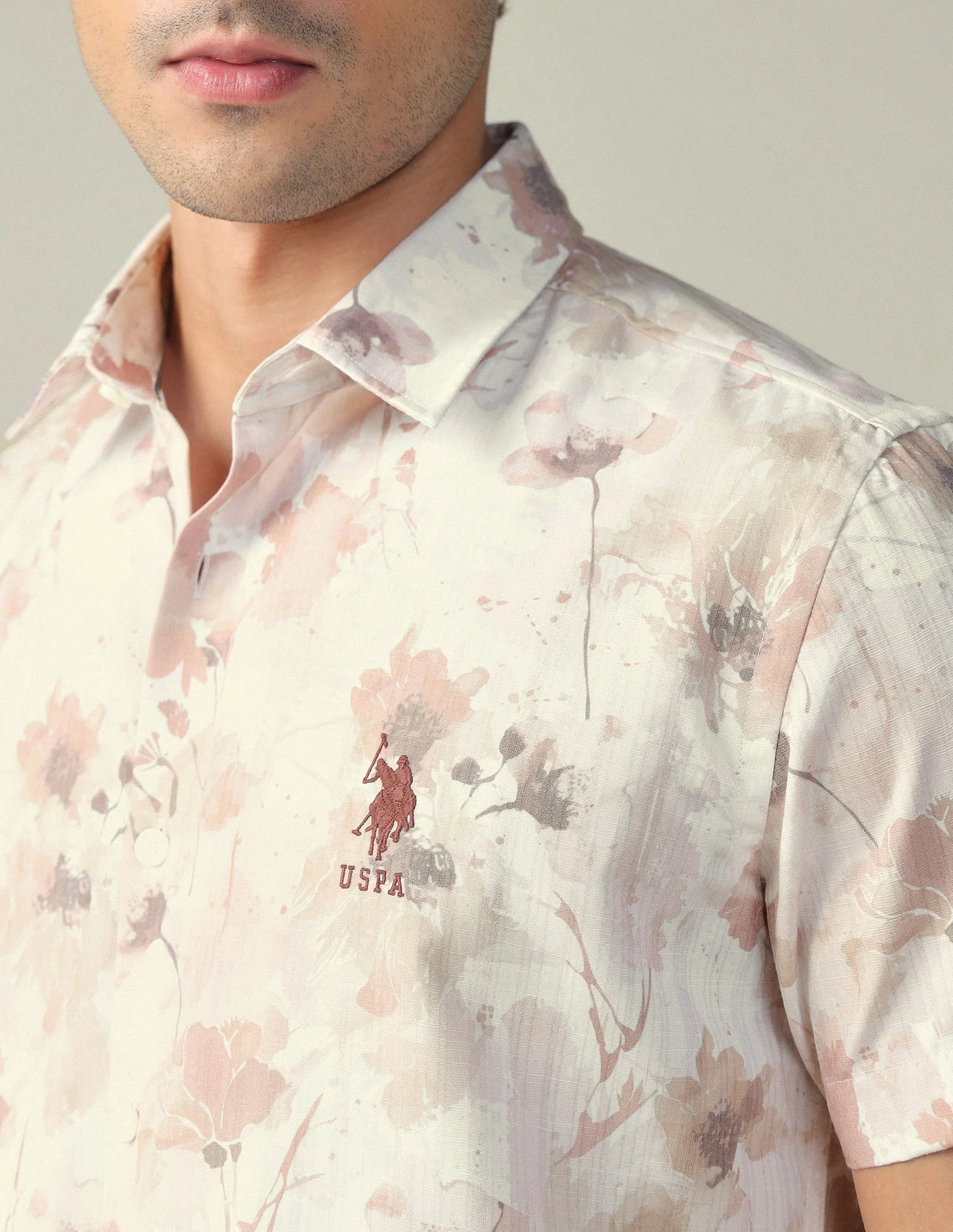 Floral Printed Pure Cotton Shirt - Image 7