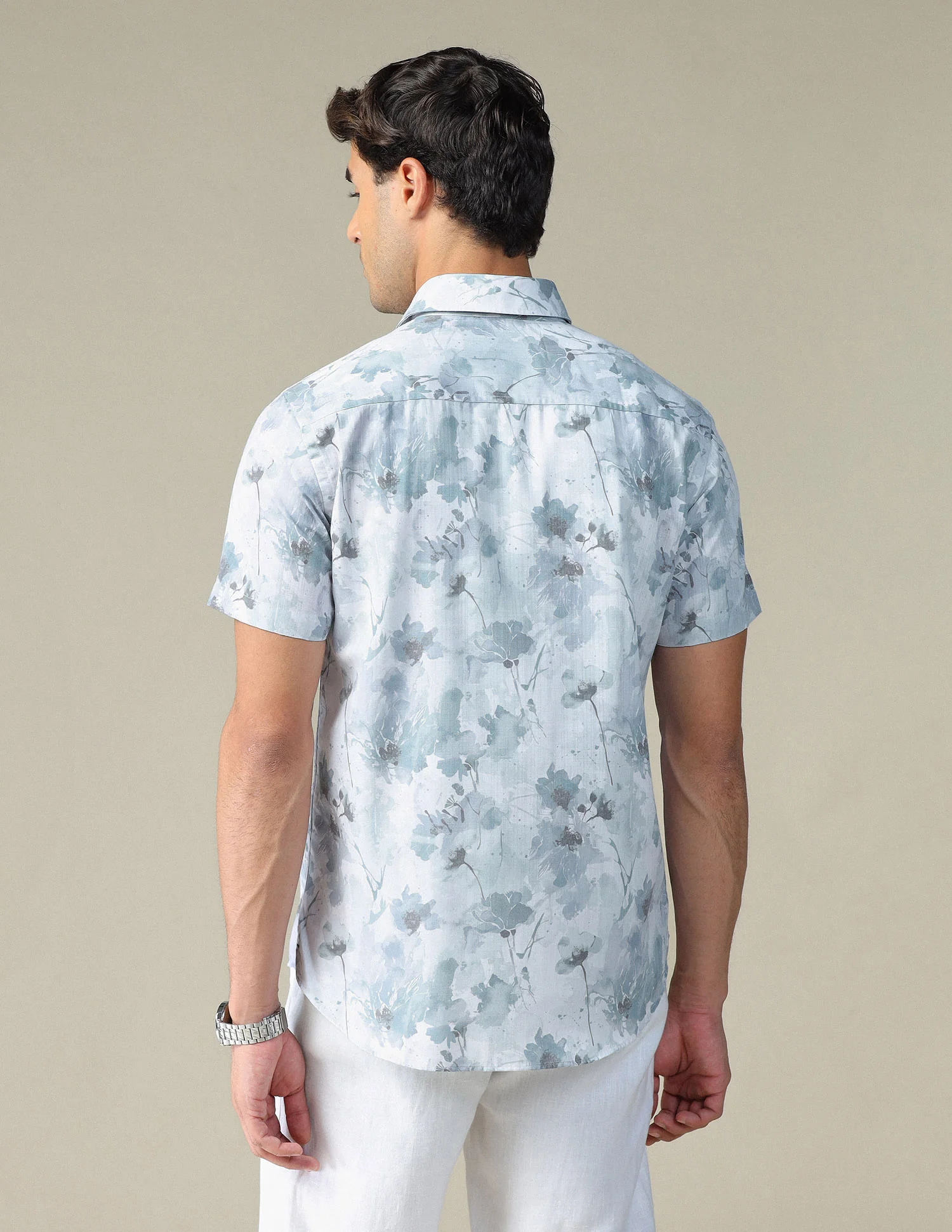 Floral Printed Pure Cotton Shirt - Image 5