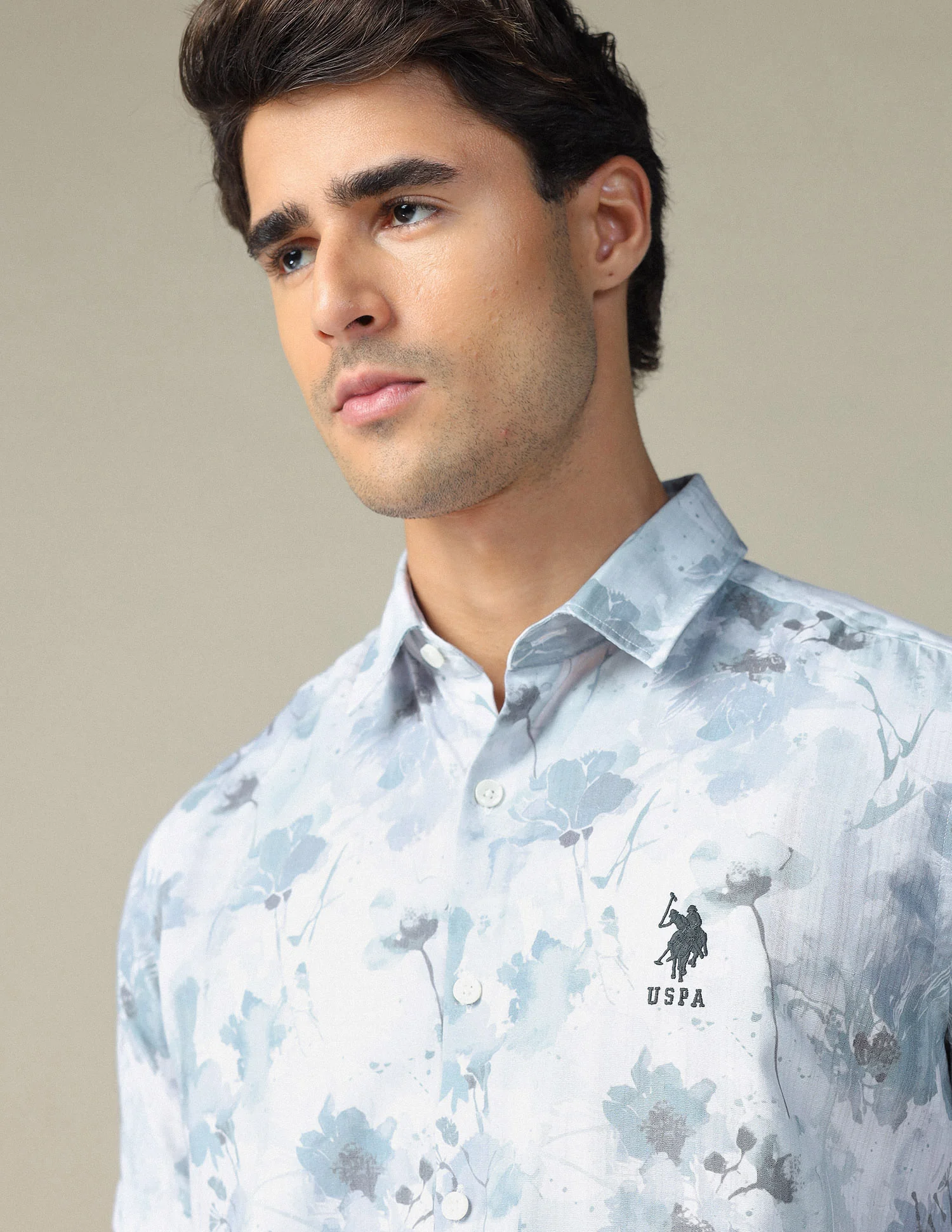 Floral Printed Pure Cotton Shirt - Image 7