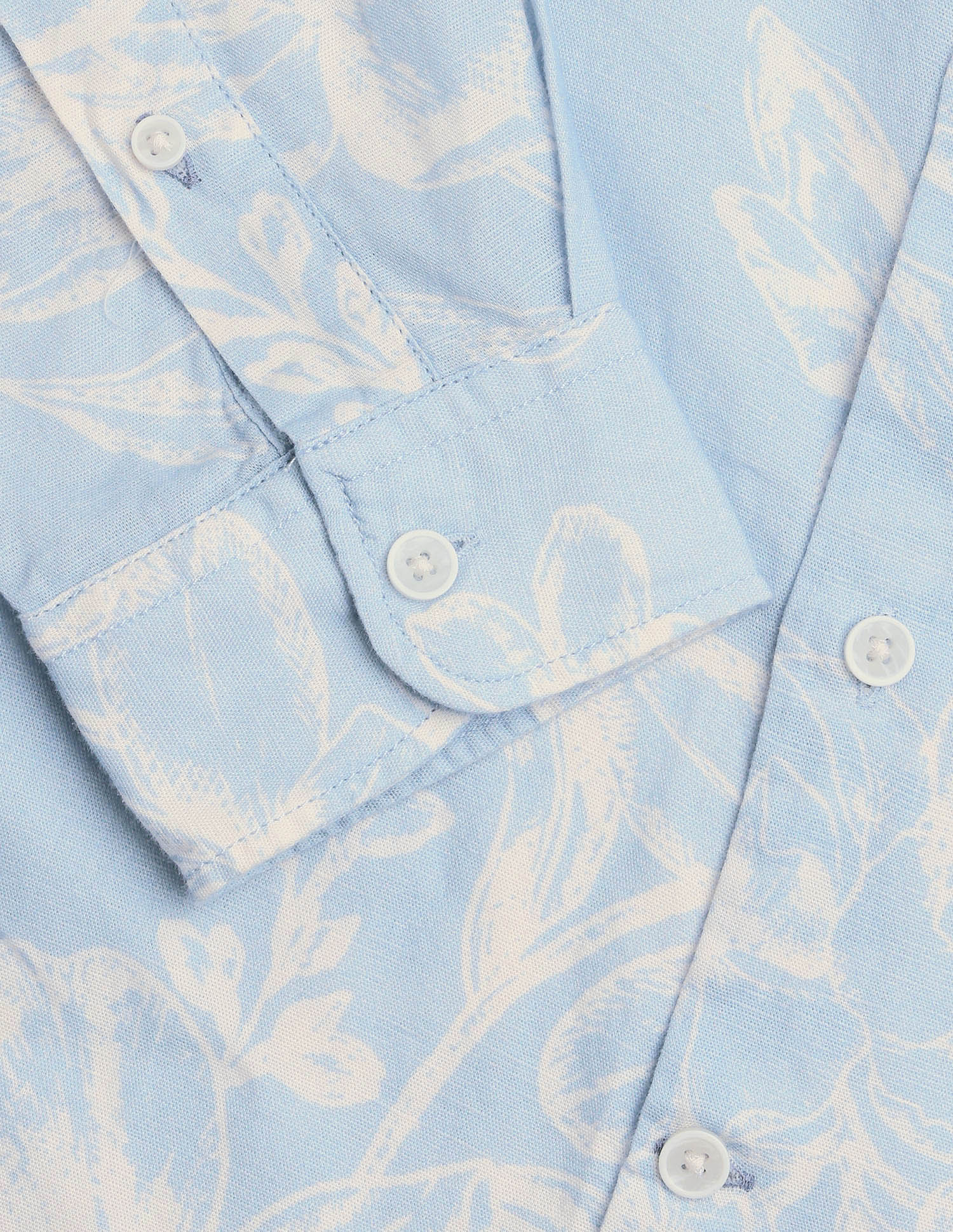 Floral Printed Regular Fit Shirt - Image 8