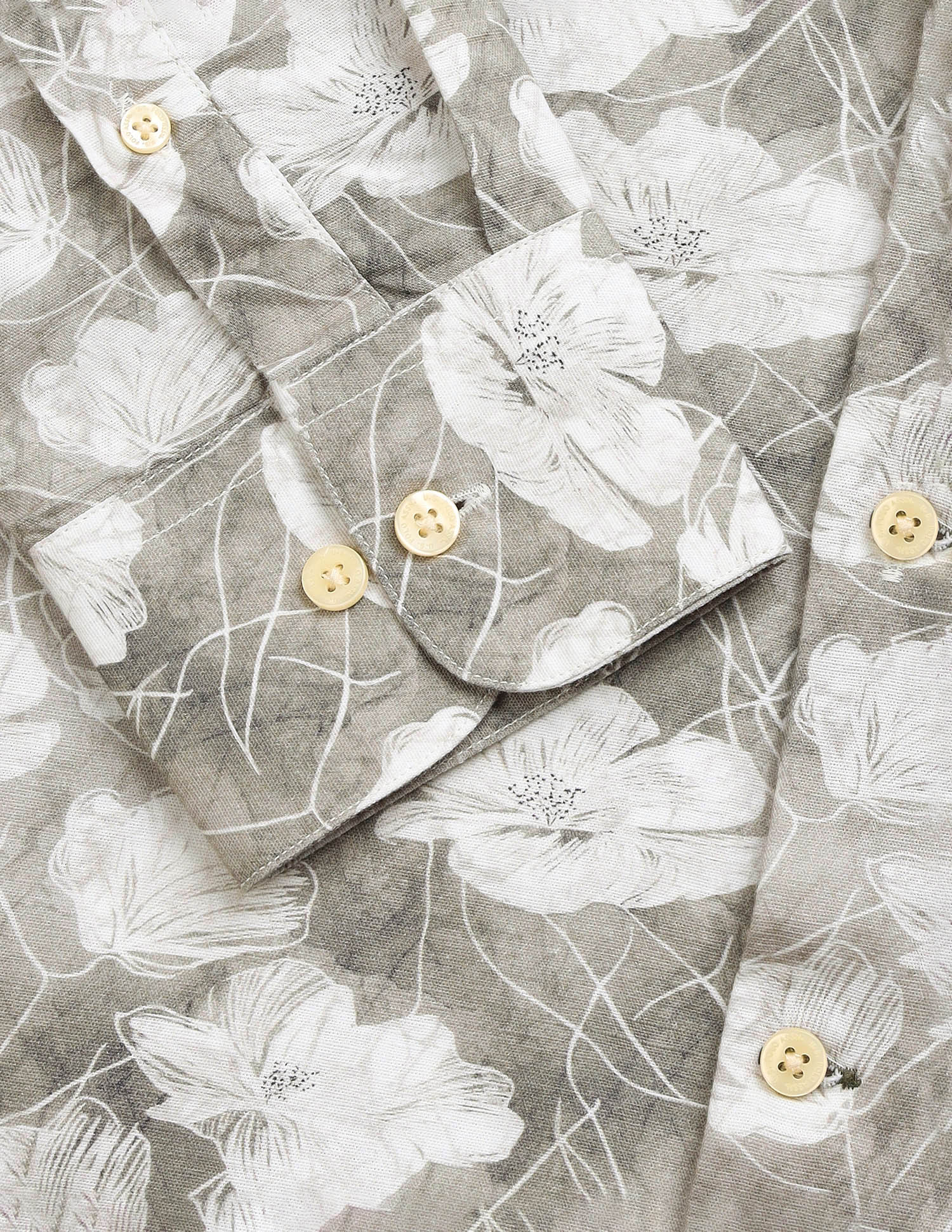 Floral Printed Regular Fit Shirt - Image 8
