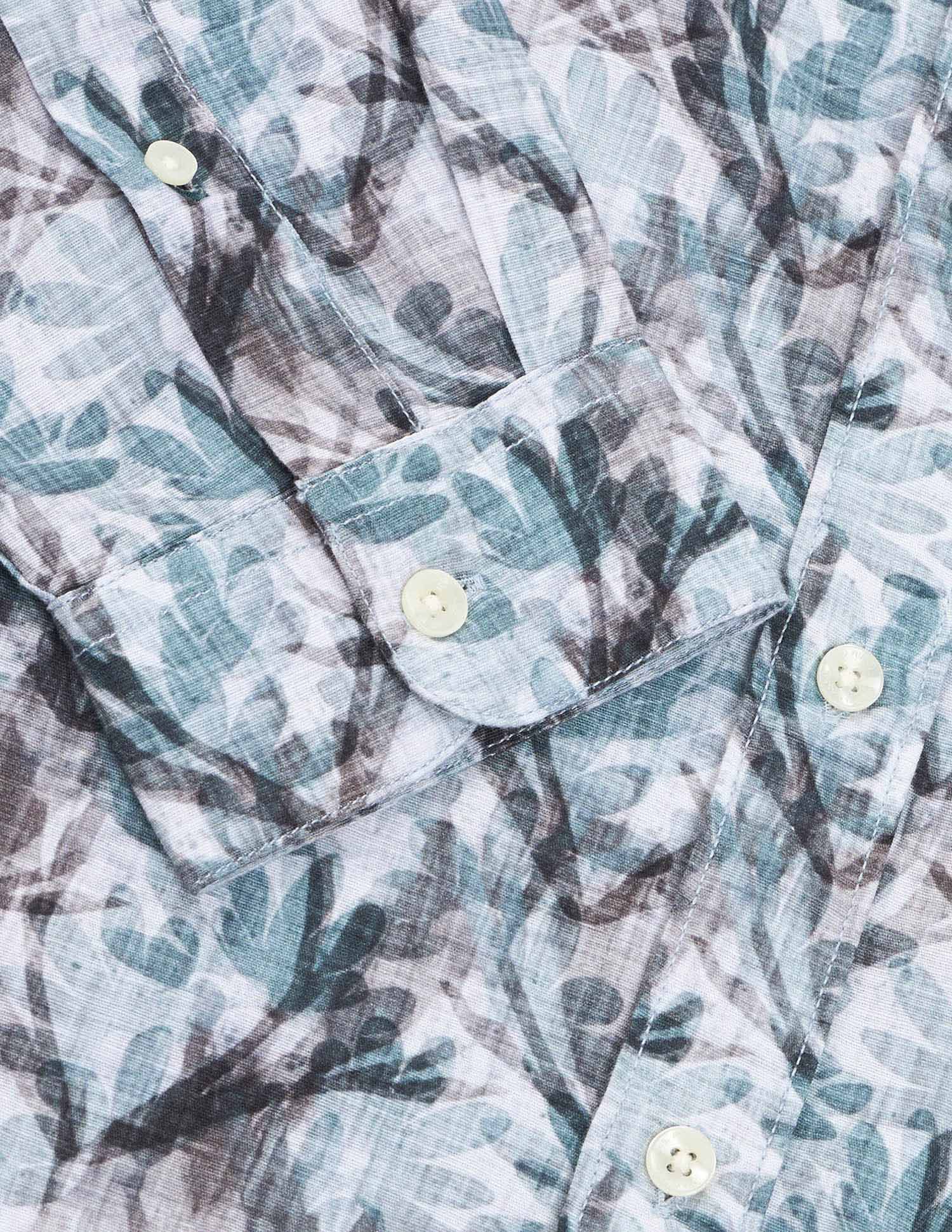 Floral Printed Regular Shirt - Image 8