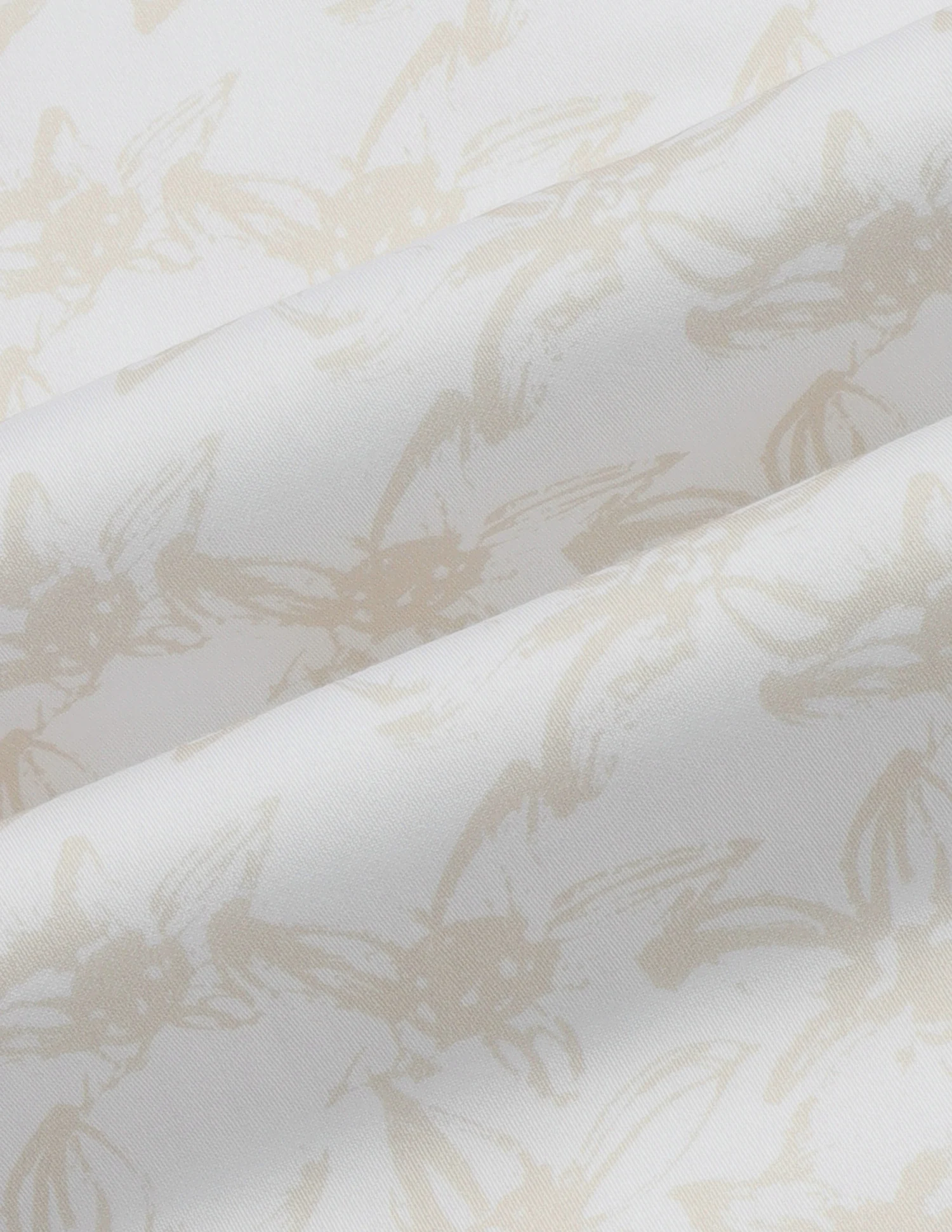 Floral Printed Satin Shirt - Image 2