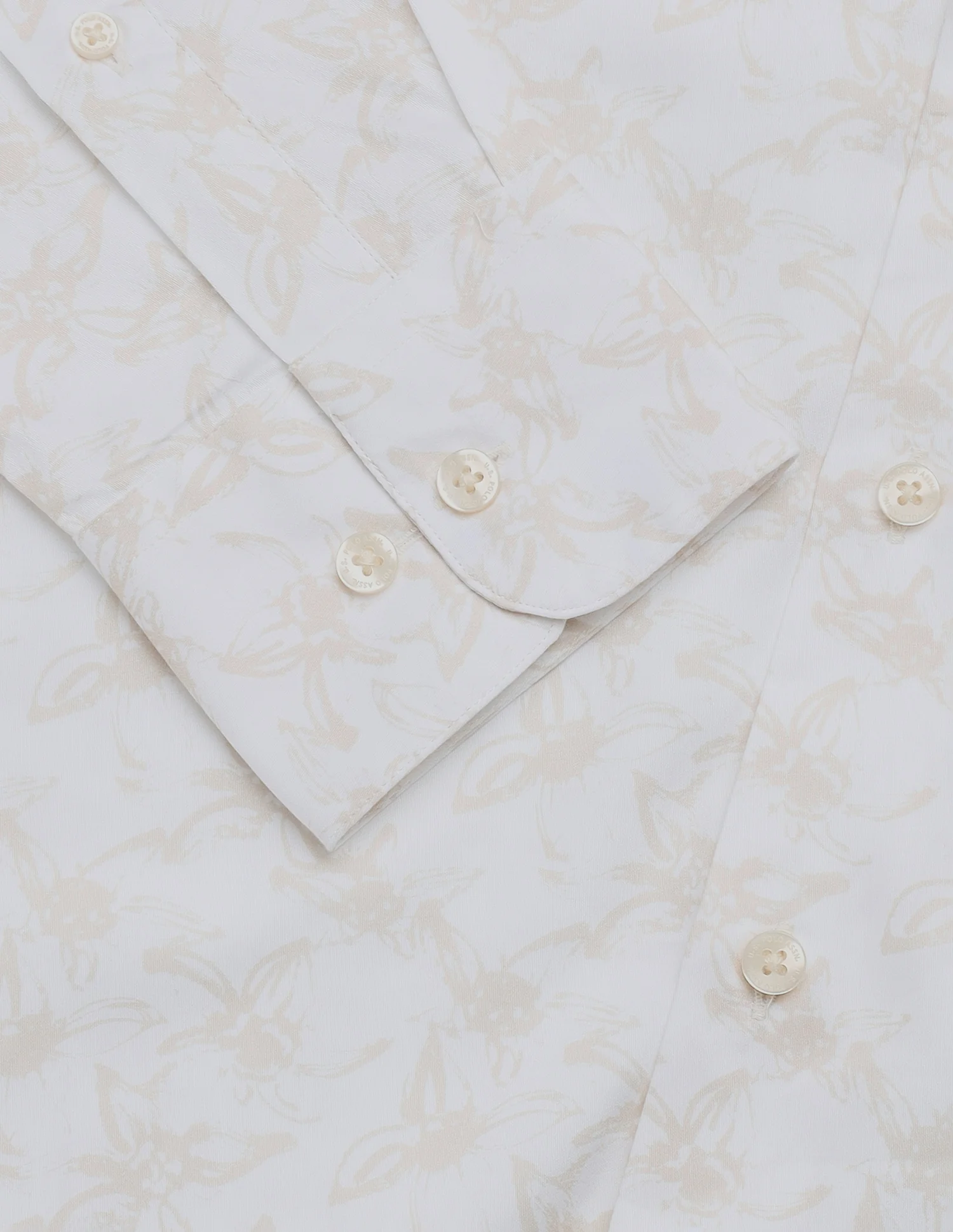 Floral Printed Satin Shirt - Image 8